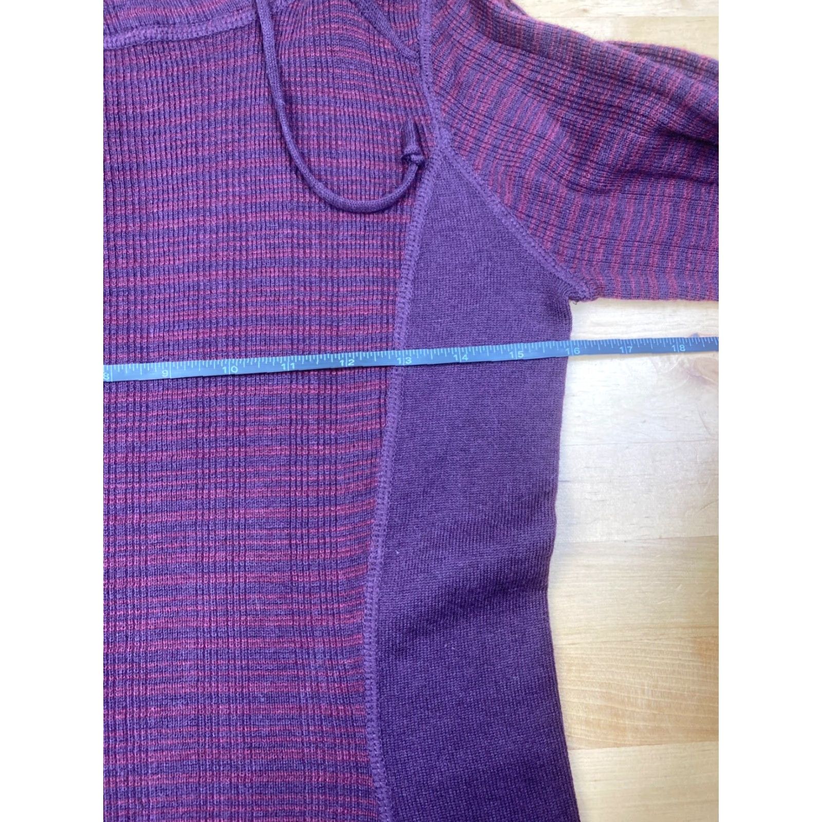 Prana prAna Womens Sweater Dress S Purple Casual Cowl Neck Long Sleeve Size S / US 4 / IT 40 - 5 Thumbnail