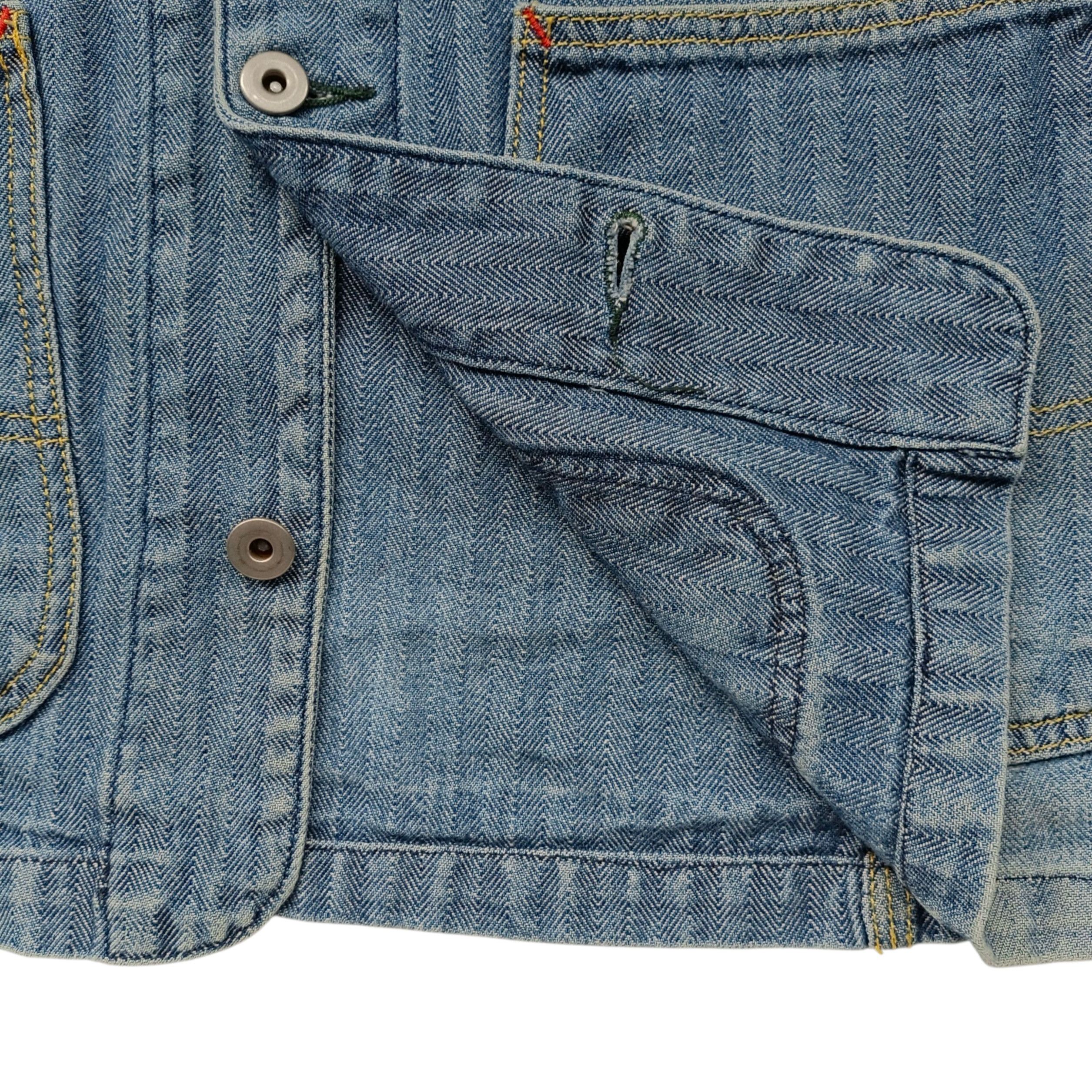 Vintage ‎Vintage Pinecone Chore Jacket Denim Herringbone Twill Size US S / EU 44-46 / 1 - 6 Thumbnail
