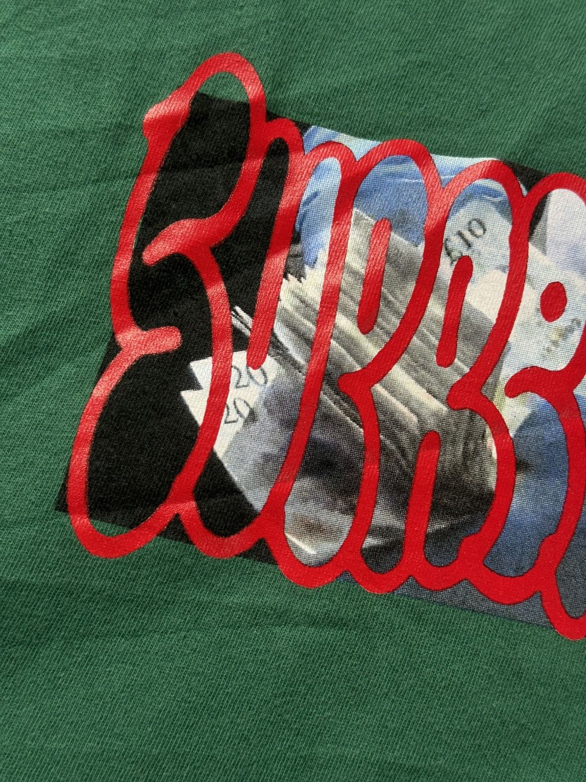 Supreme 2020 Supreme Payment tee green Size US L / EU 52-54 / 3 - 6 Thumbnail