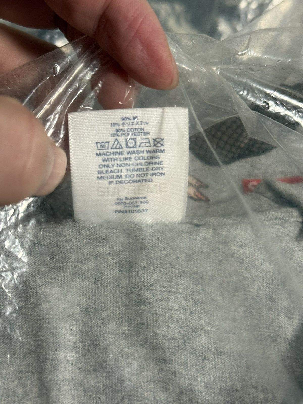 Supreme Supreme nuns tee T-shirt heather grey Size US M / EU 48-50 / 2 - 3 Thumbnail