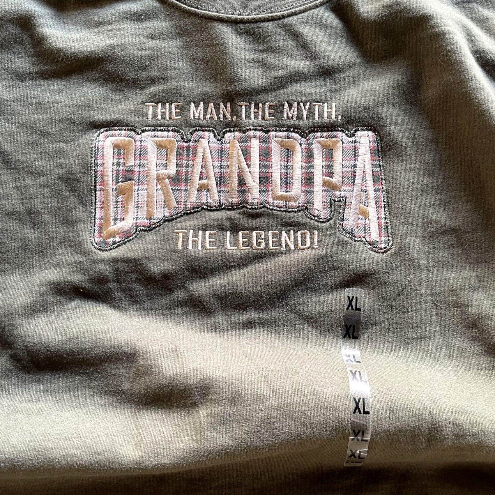 Vintage VINTAGE MC Sport Sweatshirt Mens XL Green Fleece Crewneck Pullover Grandpa Funny Size US XL / EU 56 / 4 - 2 Thumbnail