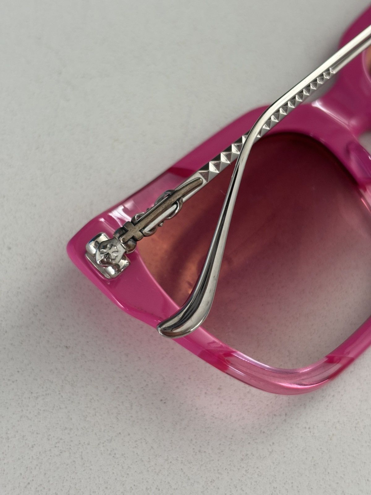 Chrome Hearts Chrome Hearts Pink Bardot Glasses Size ONE SIZE - 4 Thumbnail