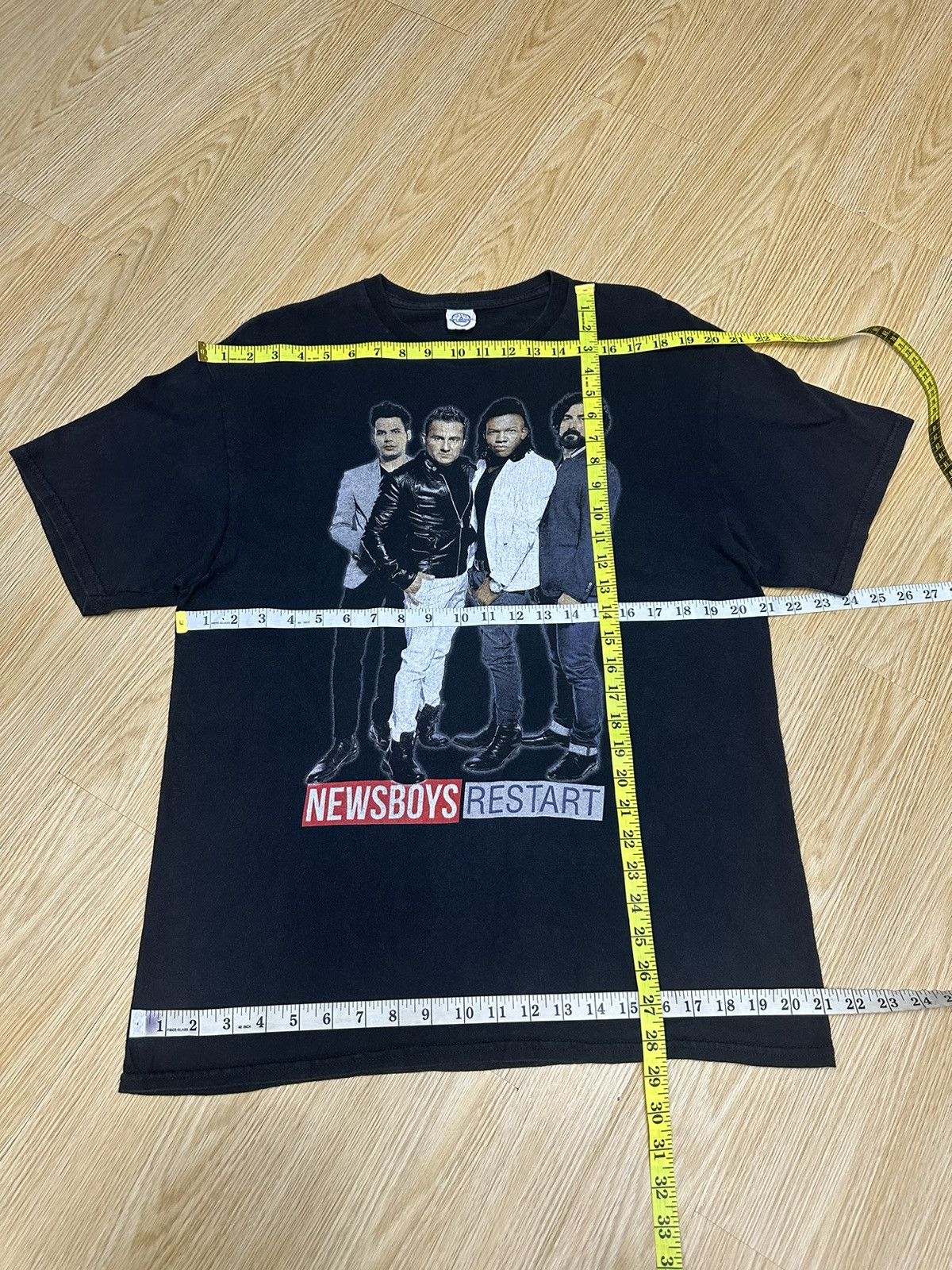 Band Tees Newsboys Restart Rock Band Tour Tshirt A560 Size US M / EU 48-50 / 2 - 5 Thumbnail