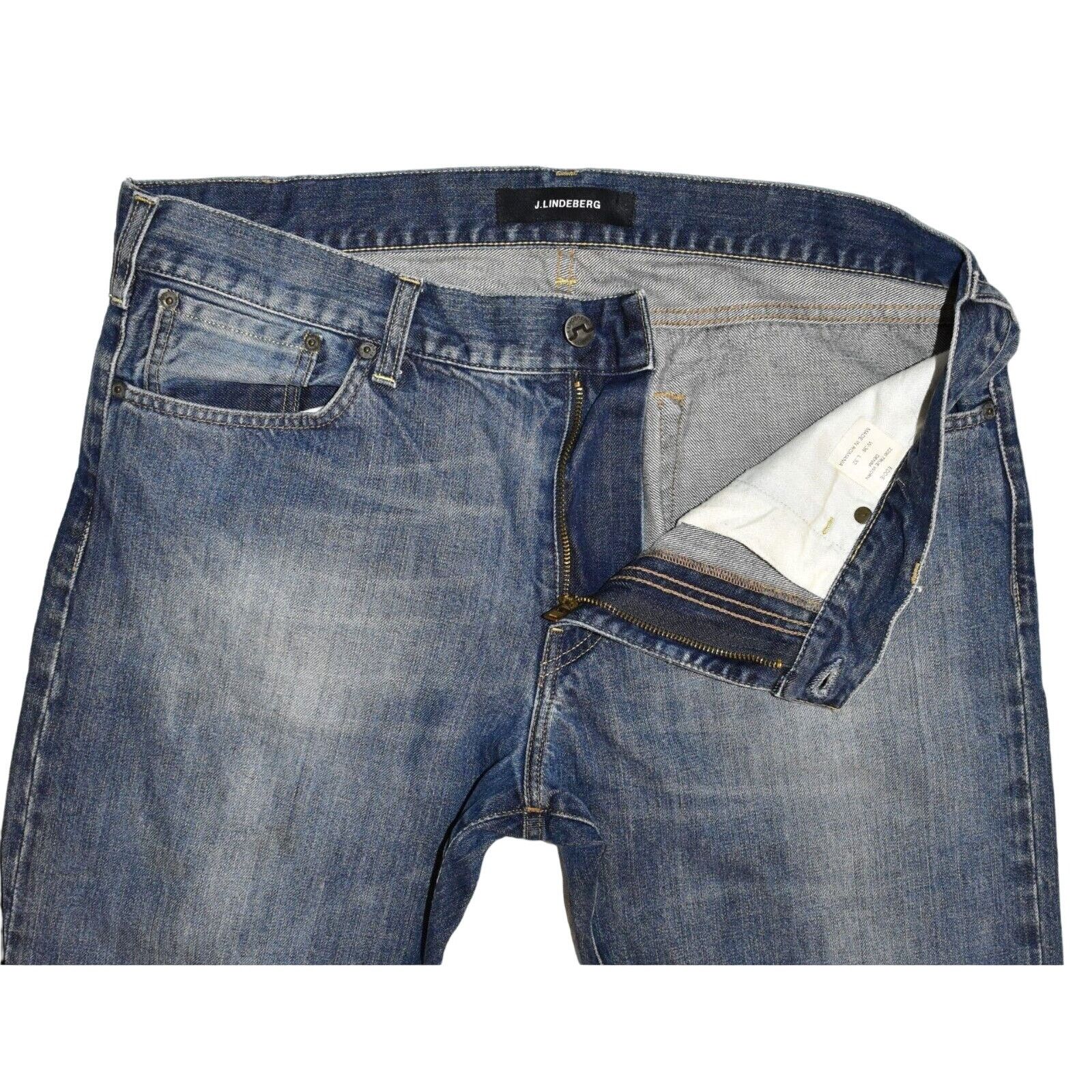 J.Lindeberg J LINDEBERG Eddie 2200 True Worn Denim Jeans Size 36 x 31 Size US 36 / EU 52 - 5 Thumbnail