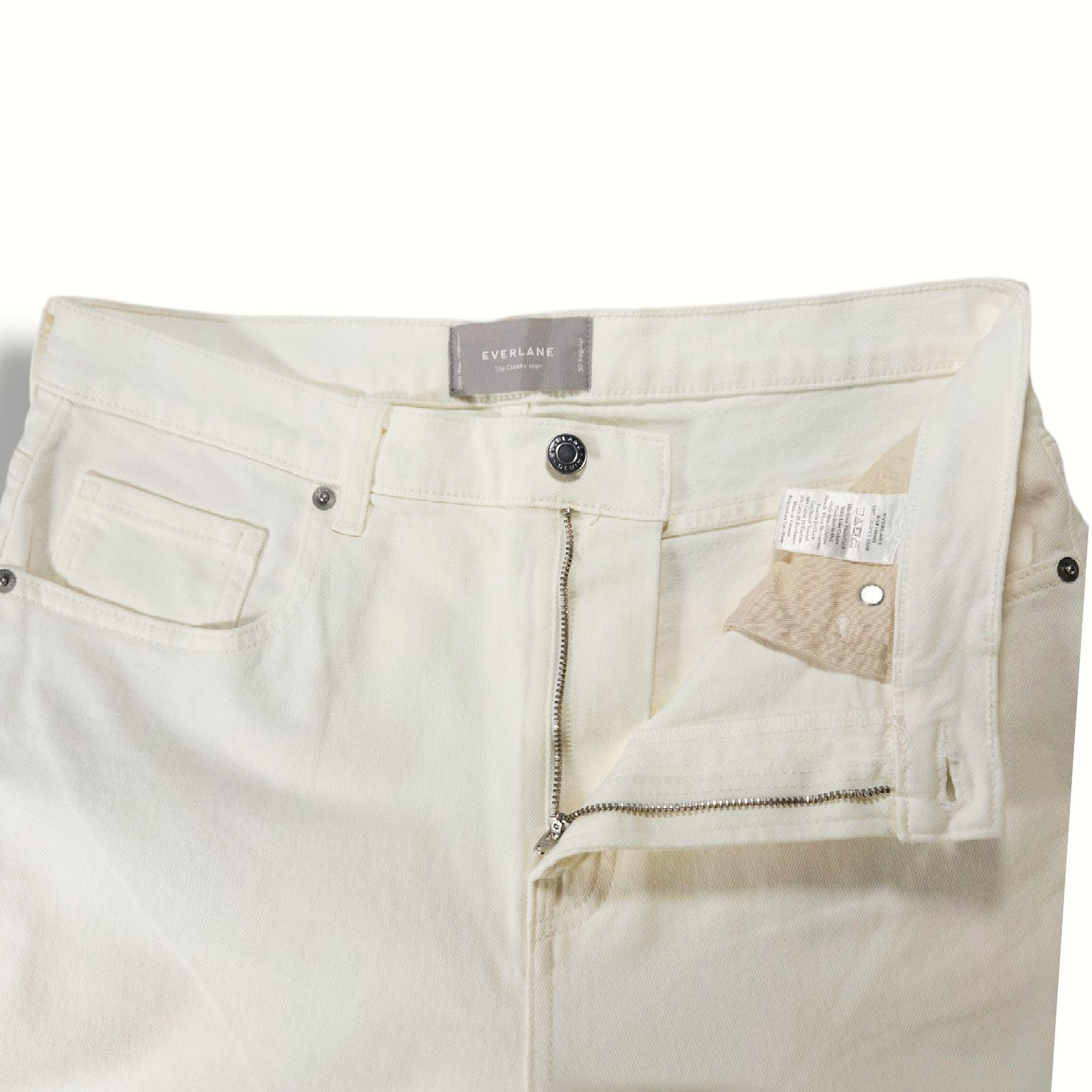 Everlane NWOT Everlane The Original Cheeky Straight Jeans Sz. 30x28 Size 30" / US 8 / IT 44 - 4 Thumbnail