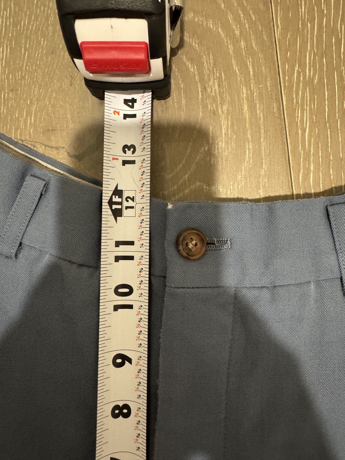 Comme des Garcons Homme Plus 90’s Comme De Garçon Homme Plus 100% Wool PleatedTrouser Size US 28 / EU 44 - 11 Thumbnail
