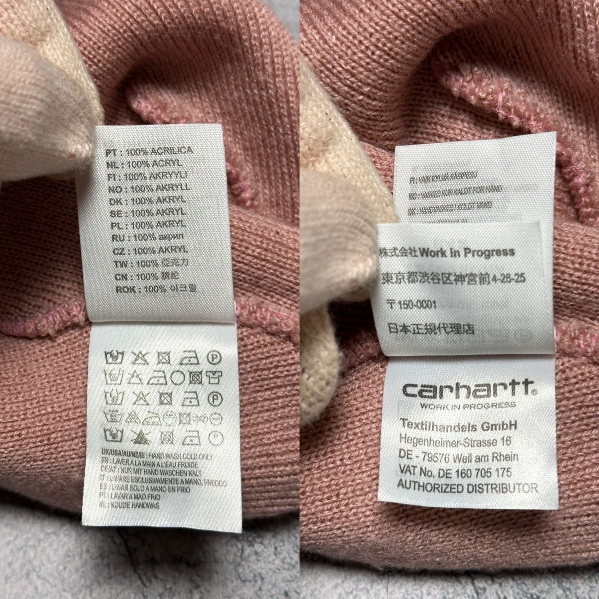 Carhartt Vintage Carhartt Acrylic Watch Hat Beanie Size ONE SIZE - 9 Thumbnail