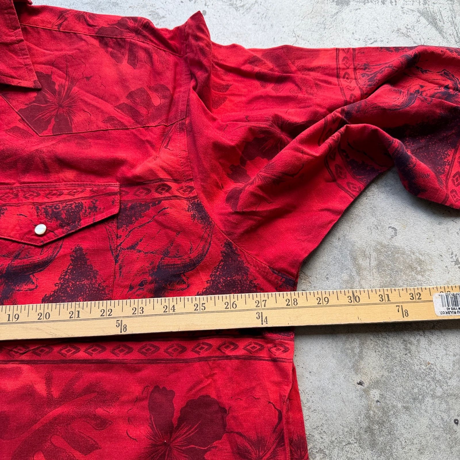 Wrangler Vintage 90s Wrangler Floral Western Pearl Snap Shirt XXL Size US XXL / EU 58 / 5 - 6 Thumbnail