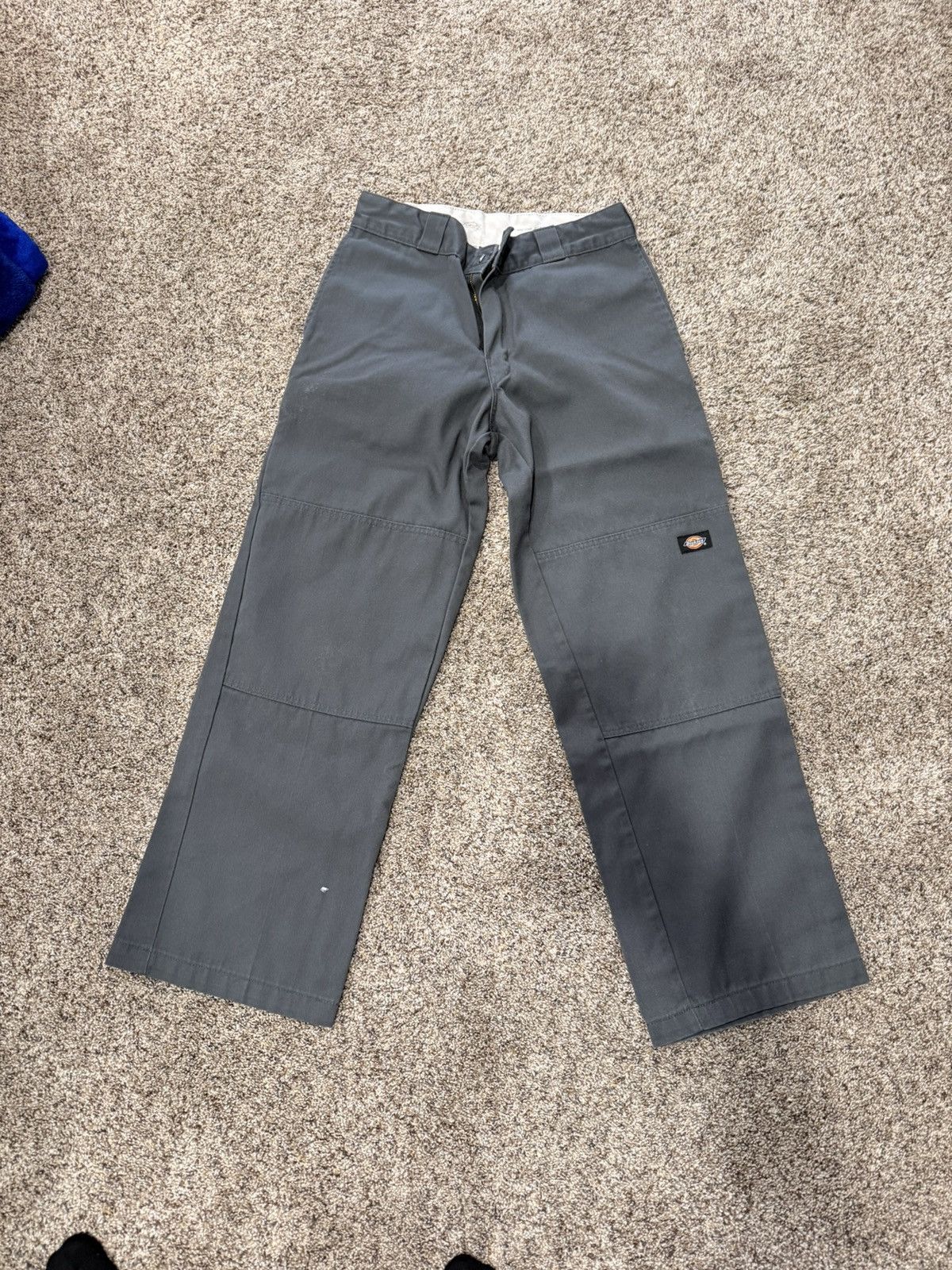 Dickies Dickies Work Pants Charcoal Gray Reinforced Knee Straight Size US 30 / EU 46 - 1 Thumbnail
