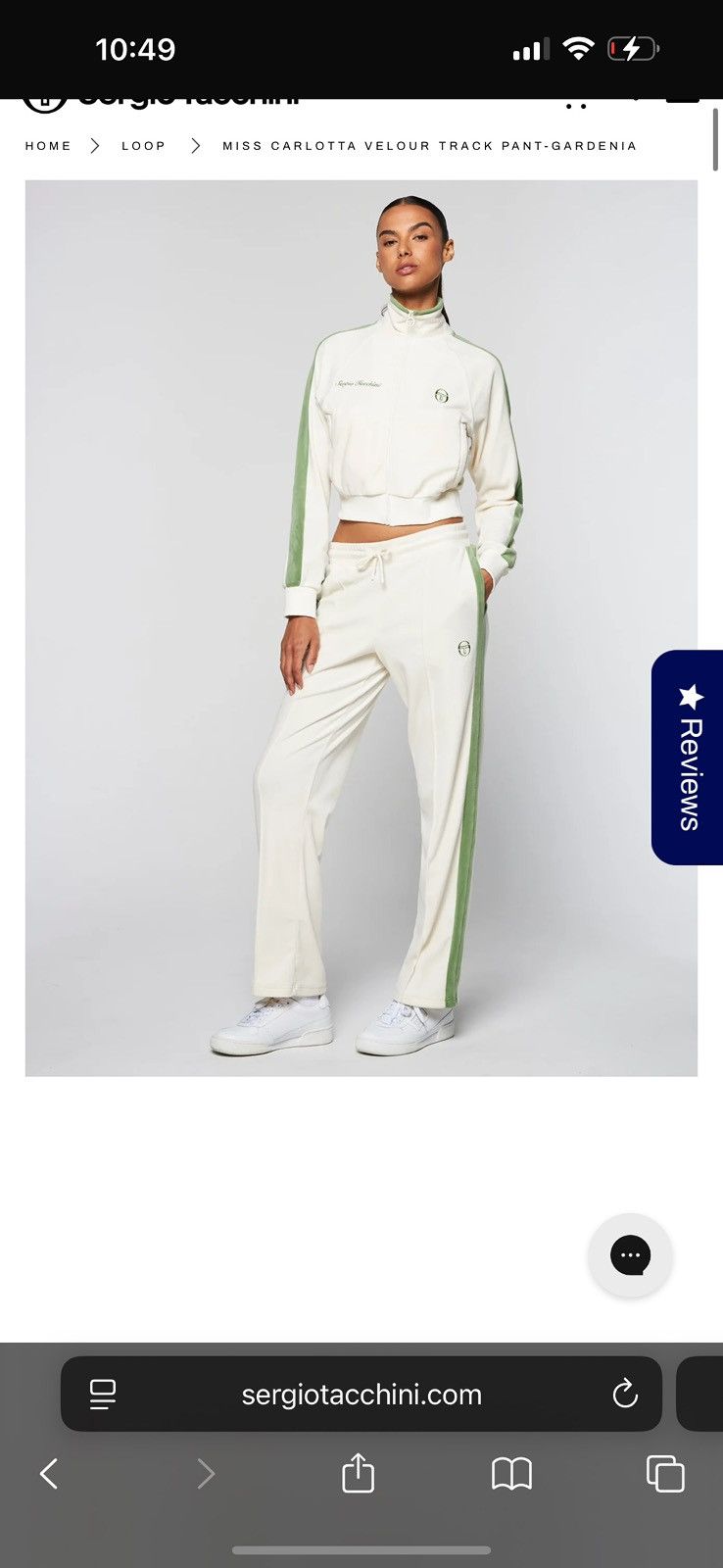 Sergio Tacchini Sergio Tachinni Size 26" / US 2 / IT 38 - 1 Thumbnail