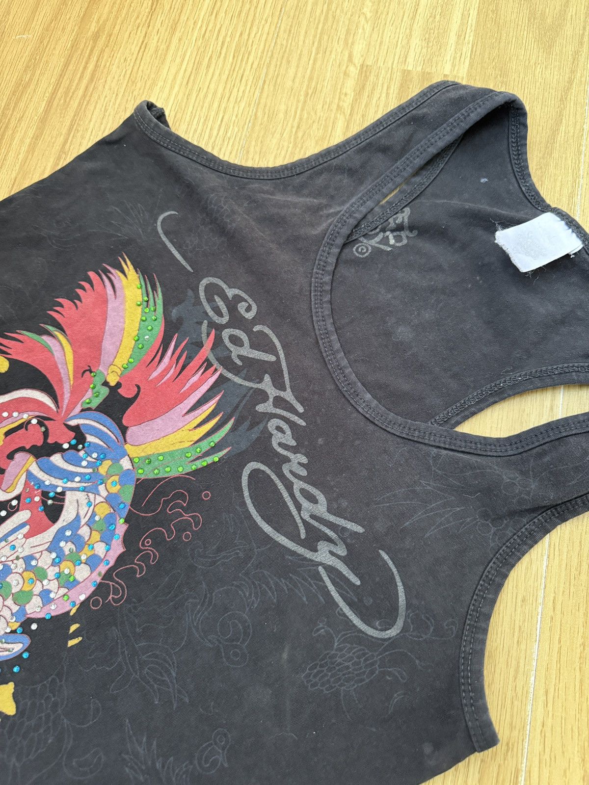Ed Hardy Vintage Ed Hardy Tank Top faded Fish Size S / US 4 / IT 40 - 13 Thumbnail