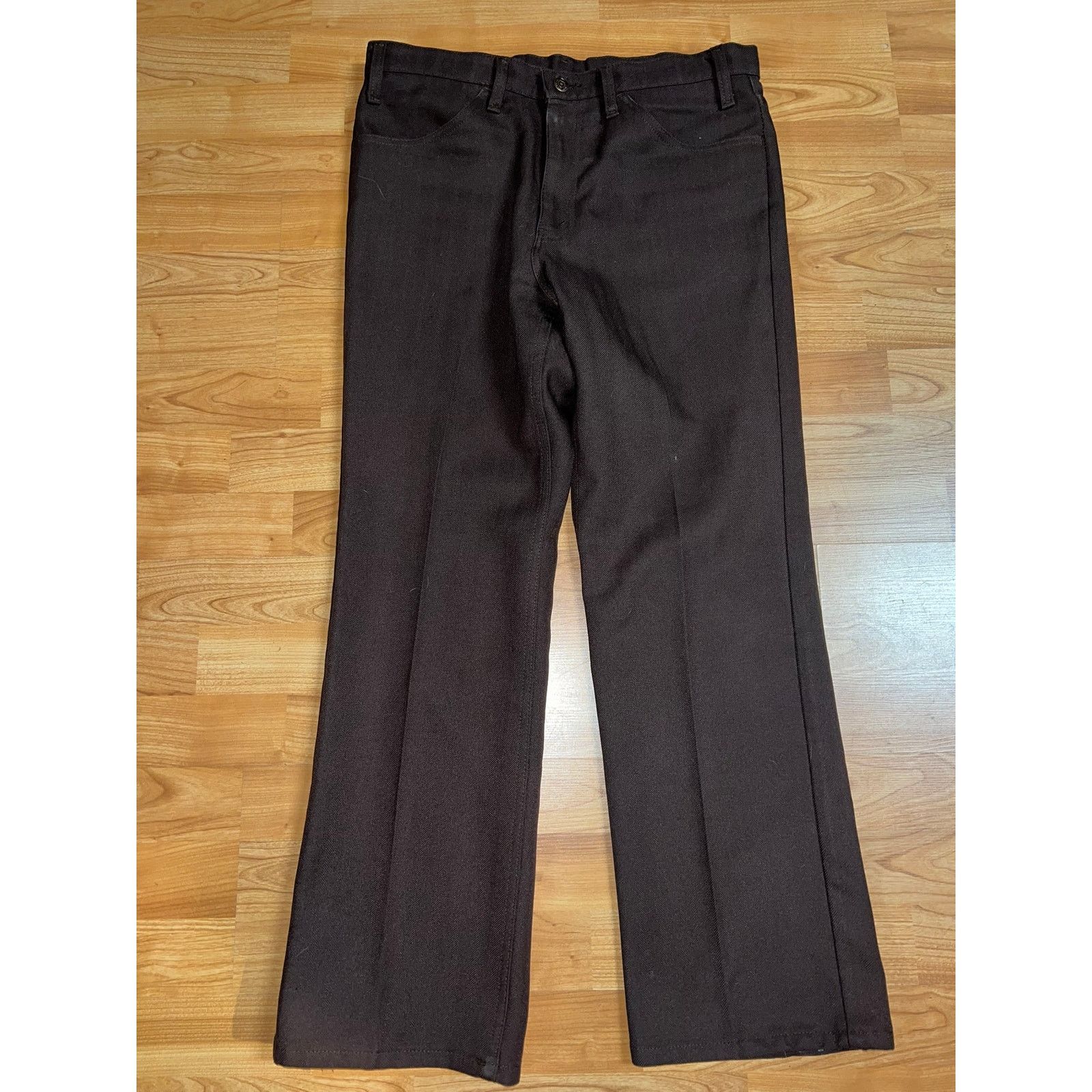 Levi's Vintage Levis Pants 100% Dacron Dress Bottoms USA 34x29 Size US 34 / EU 50 - 2 Thumbnail