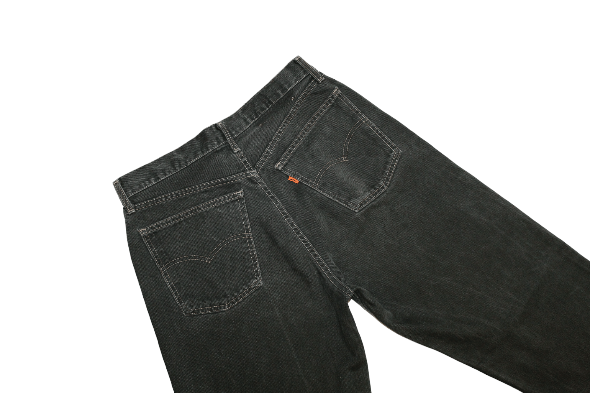 Levi's RARE VTG🔥 '93 Levi's 616 Fit Guide Orange Tab Baggy Jeans Size US 32 / EU 48 - 4 Thumbnail