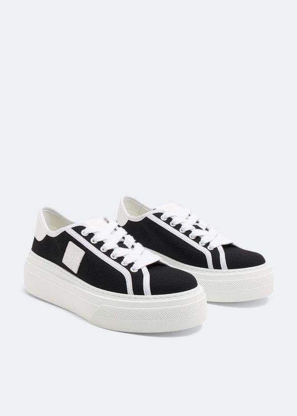 Givenchy o1loc1c0724 City Platform Sneakers in Black Size US 8 / IT 38 - 4 Thumbnail
