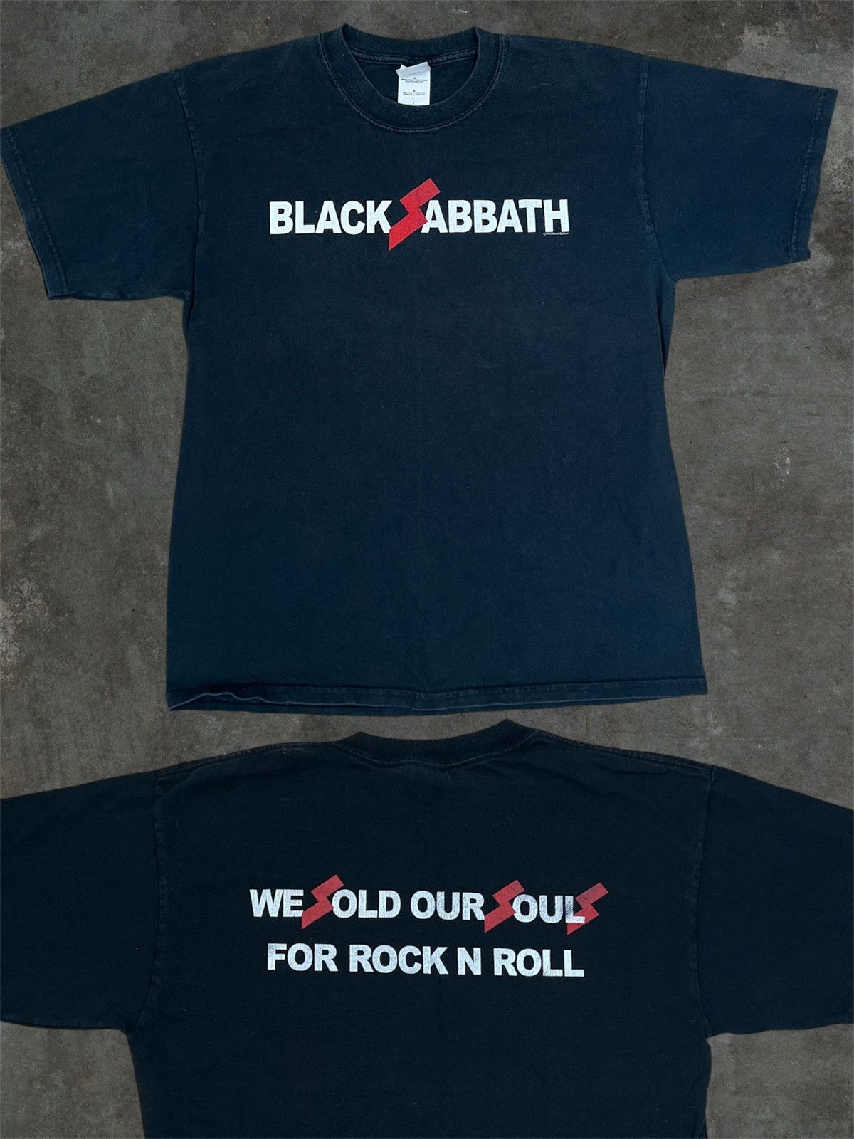 Other 2002 black sabbath we sold our souls for rock n roll tee Size US L / EU 52-54 / 3 - 1 Thumbnail