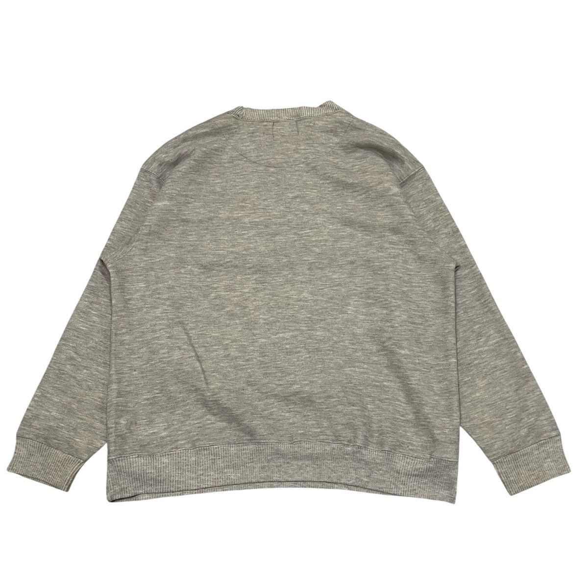 Gianni Valentino Vintage Gianni Valentino Italy Sweatshirt - Heather Grey Size US M / EU 48-50 / 2 - 4 Thumbnail