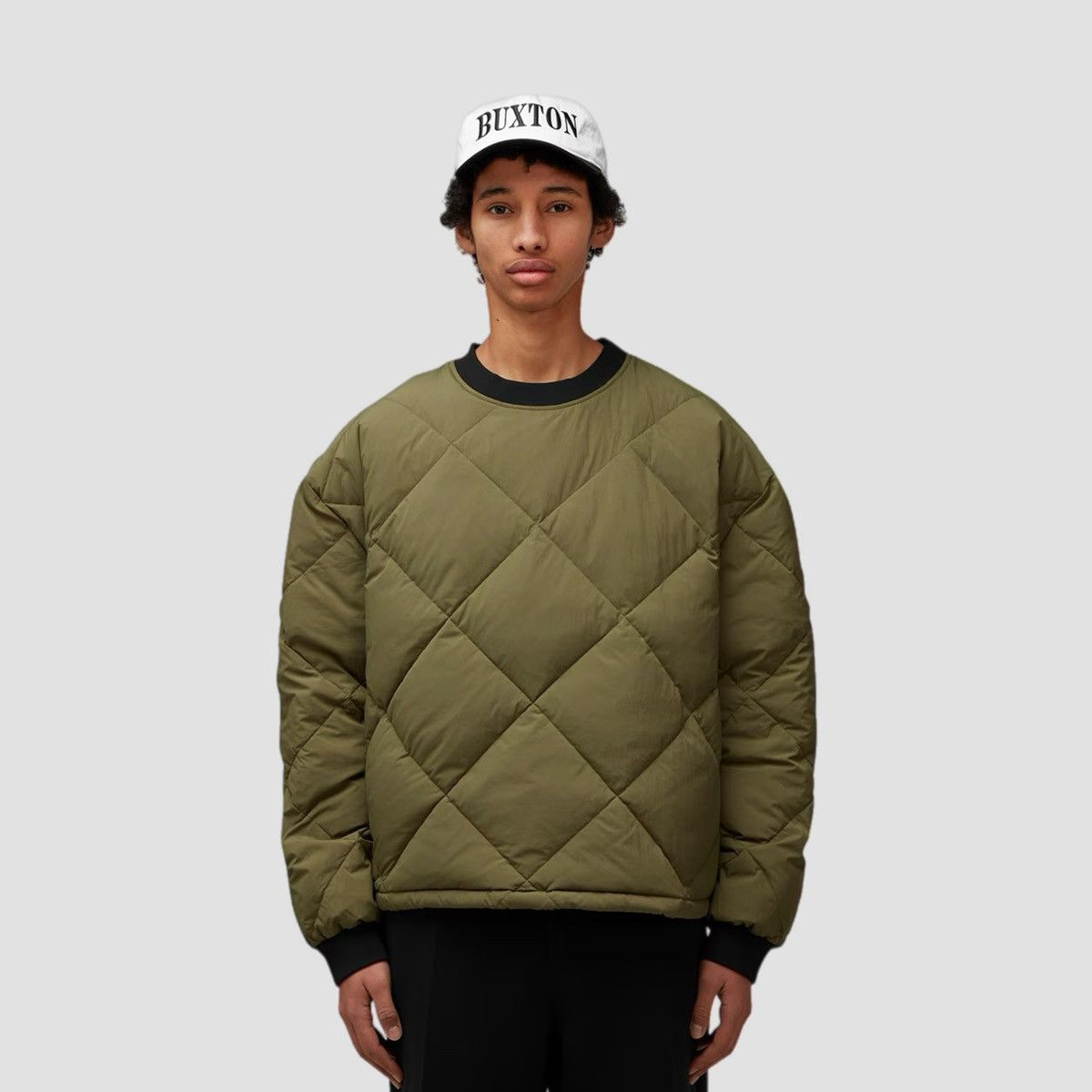 Cole Buxton Cole Buxton Quilted Crewneck Sweatshirt Size US M / EU 48-50 / 2 - 5 Thumbnail