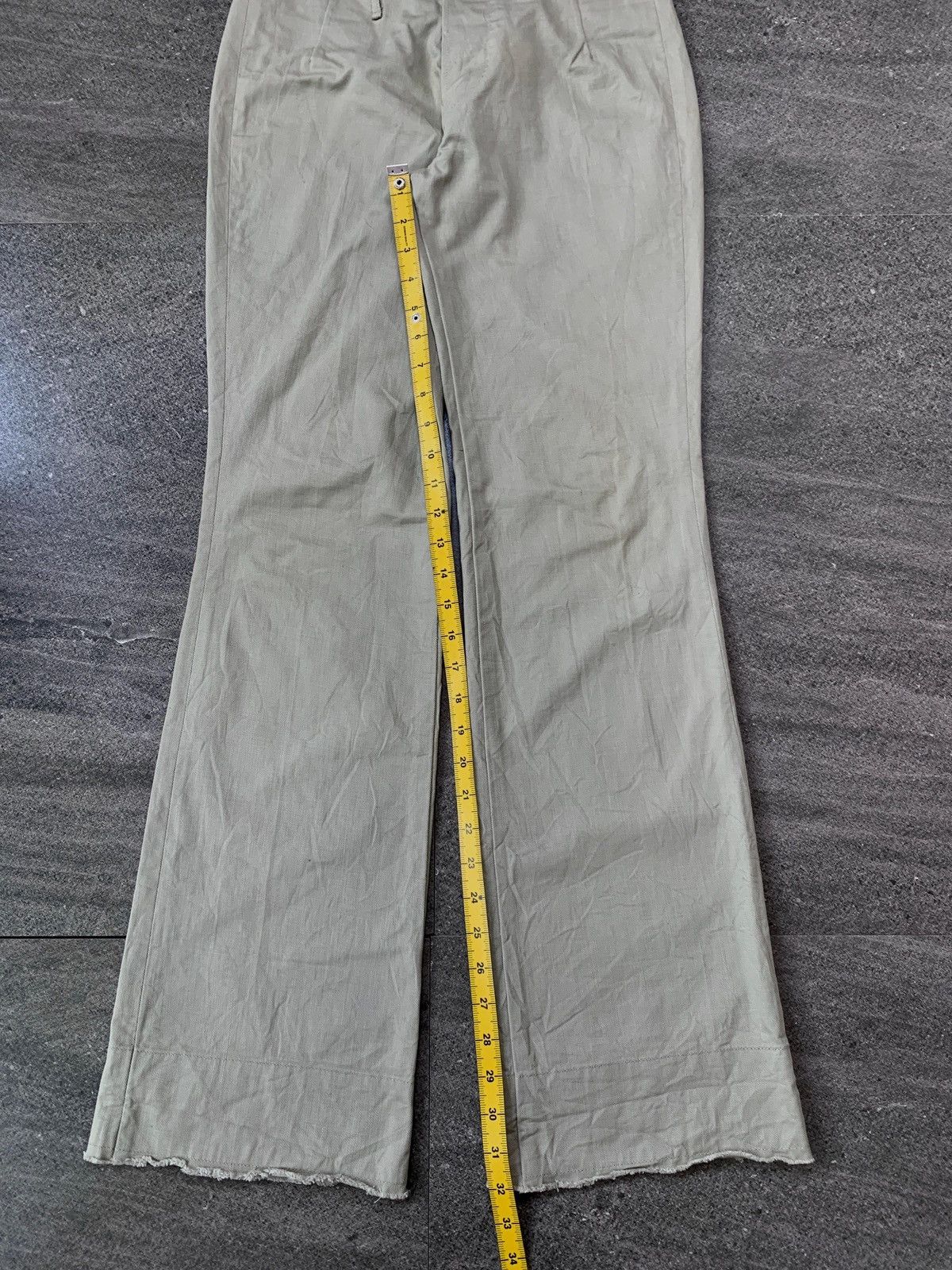 Kapital FREE IMPORT TAX Raw Cut Flared Slim Pants Size US 29 - 12 Thumbnail