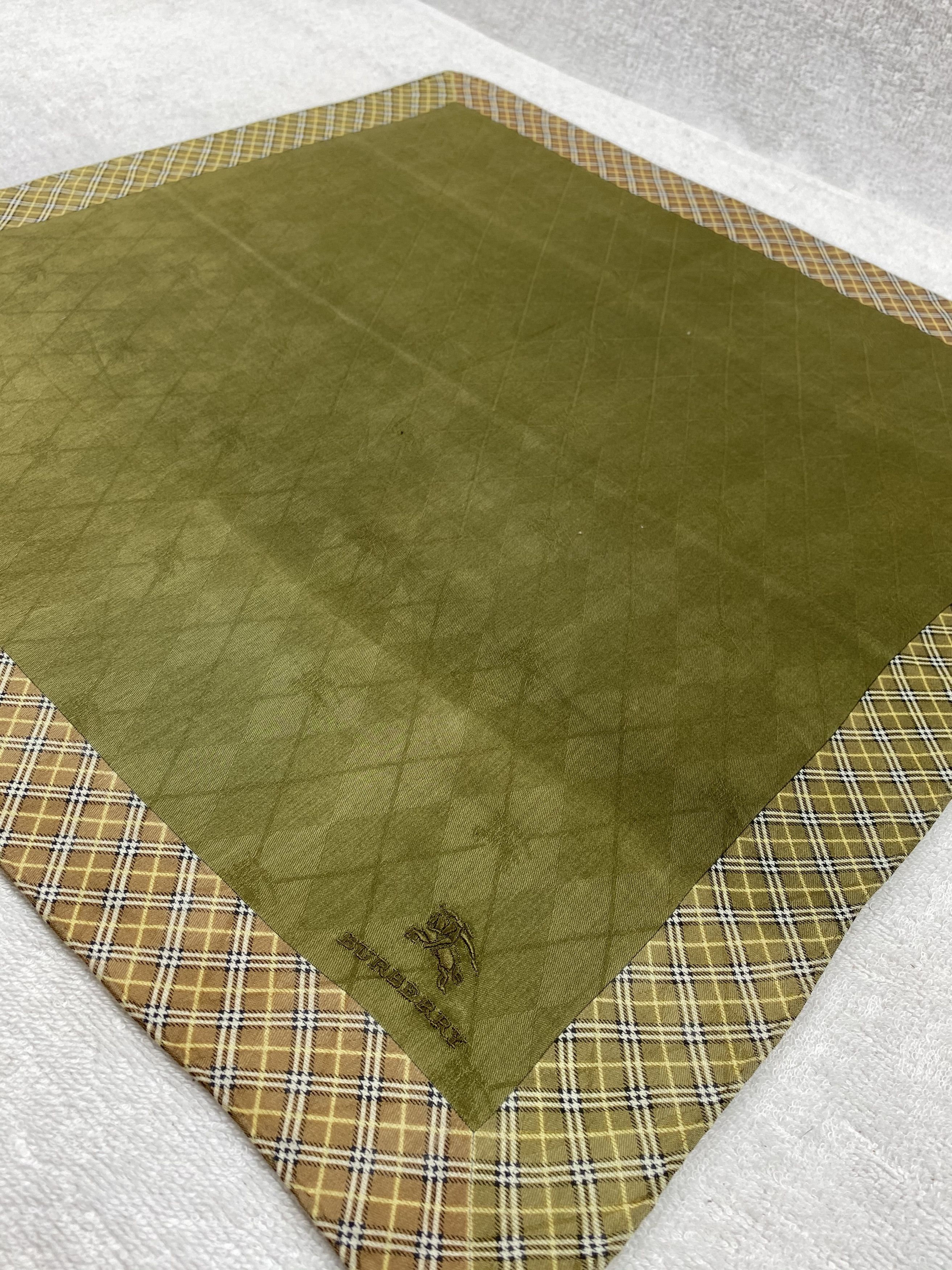 Burberry Vintage Burberry Handkerchief / Bandana / Neckerchief Size ONE SIZE - 4 Thumbnail