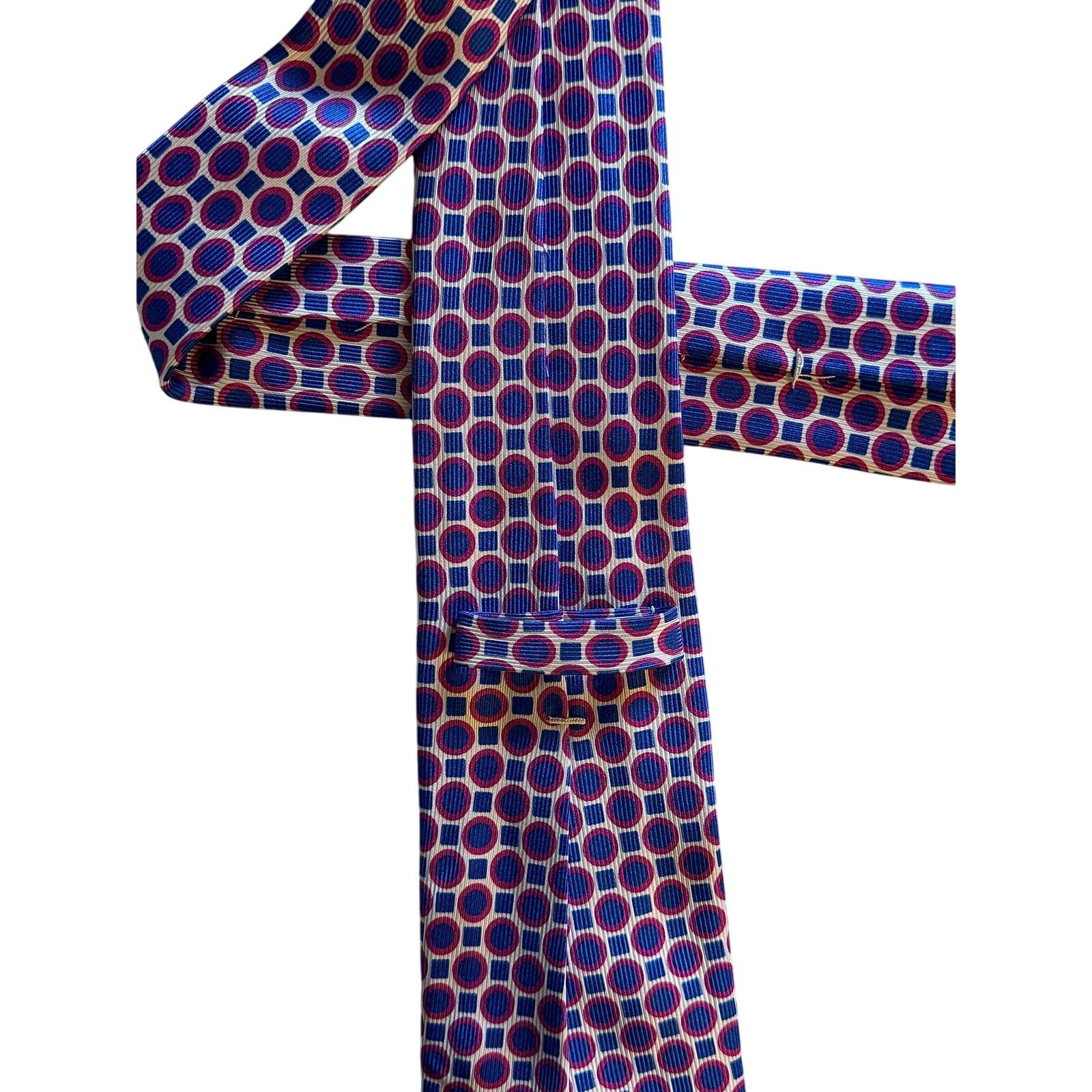 Kiton Kiton Geometric-Print Silk Tie Size ONE SIZE - 3 Thumbnail