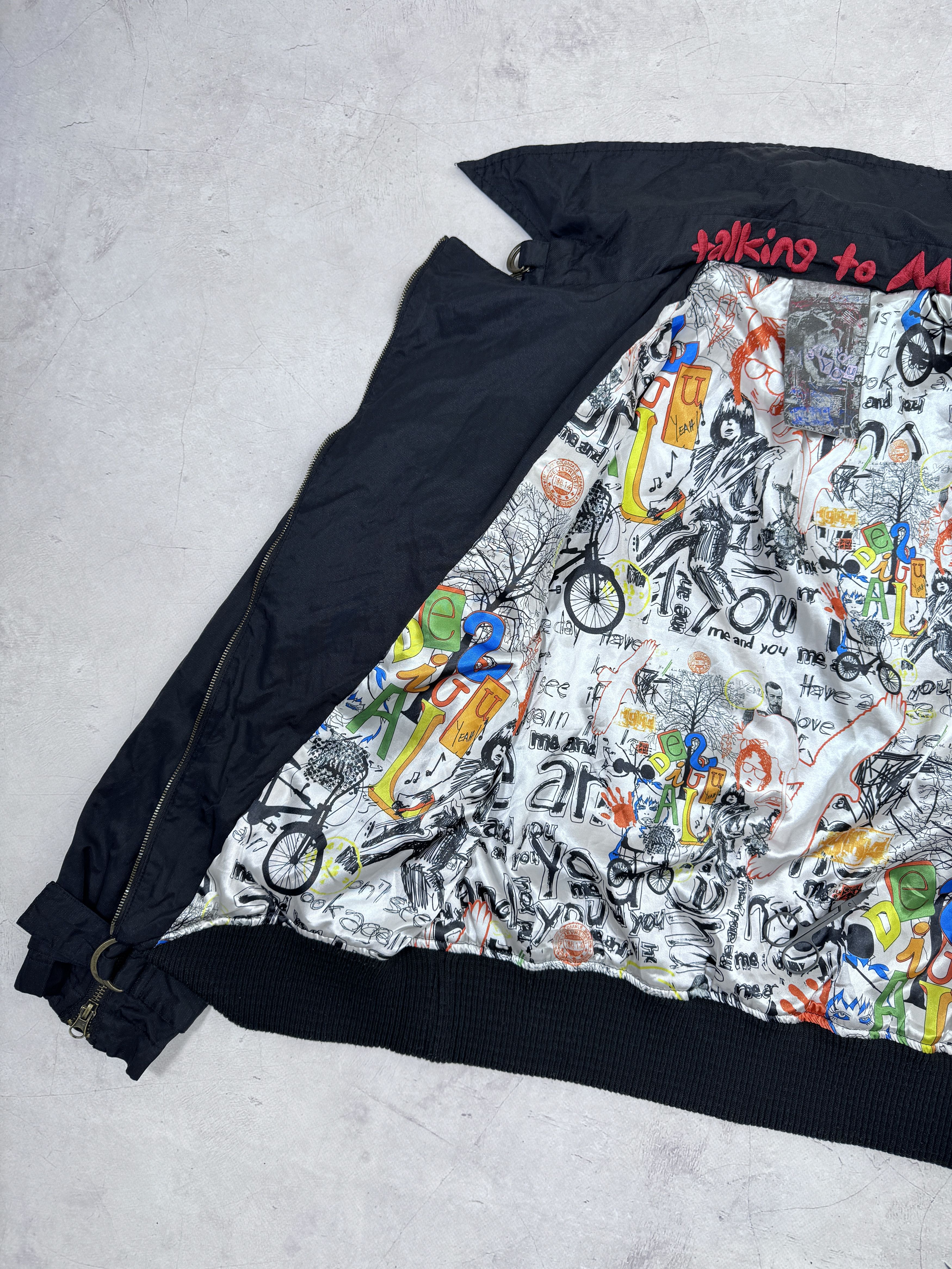 Designer × Desigual Desigual Bomber Jacket Avant Garde Style Womens / Ladies Size M / US 6-8 / IT 42-44 - 9 Thumbnail