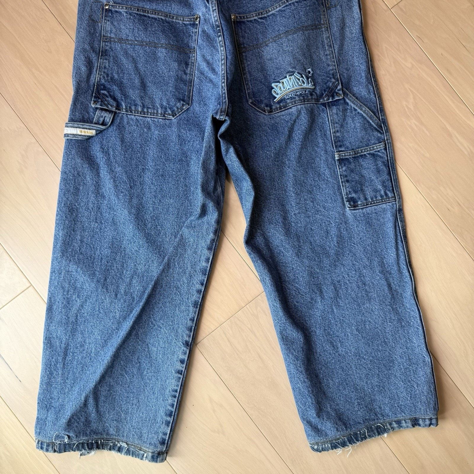 Southpole Vintage Southpole Carpenter Jeans 38 Blue Y2K Baggy Denim Size US 38 / EU 54 - 8 Thumbnail