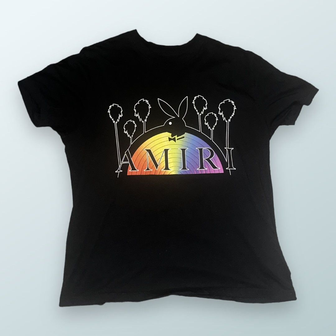 Amiri × Playboy AMIRI x Playboy Rainbow Tee Size US S / EU 44-46 / 1 - 1 Thumbnail