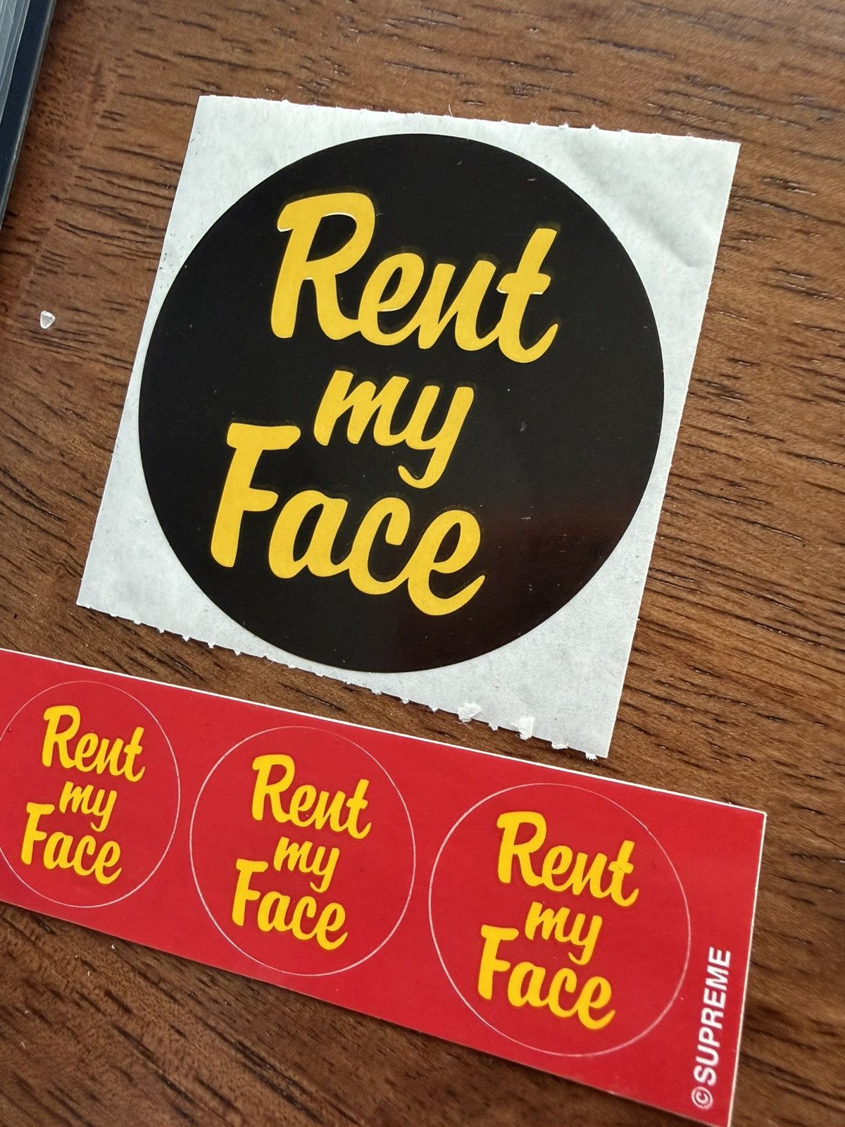 Supreme Supreme “Rent My Face” Large + Small Size ONE SIZE - 4 Thumbnail
