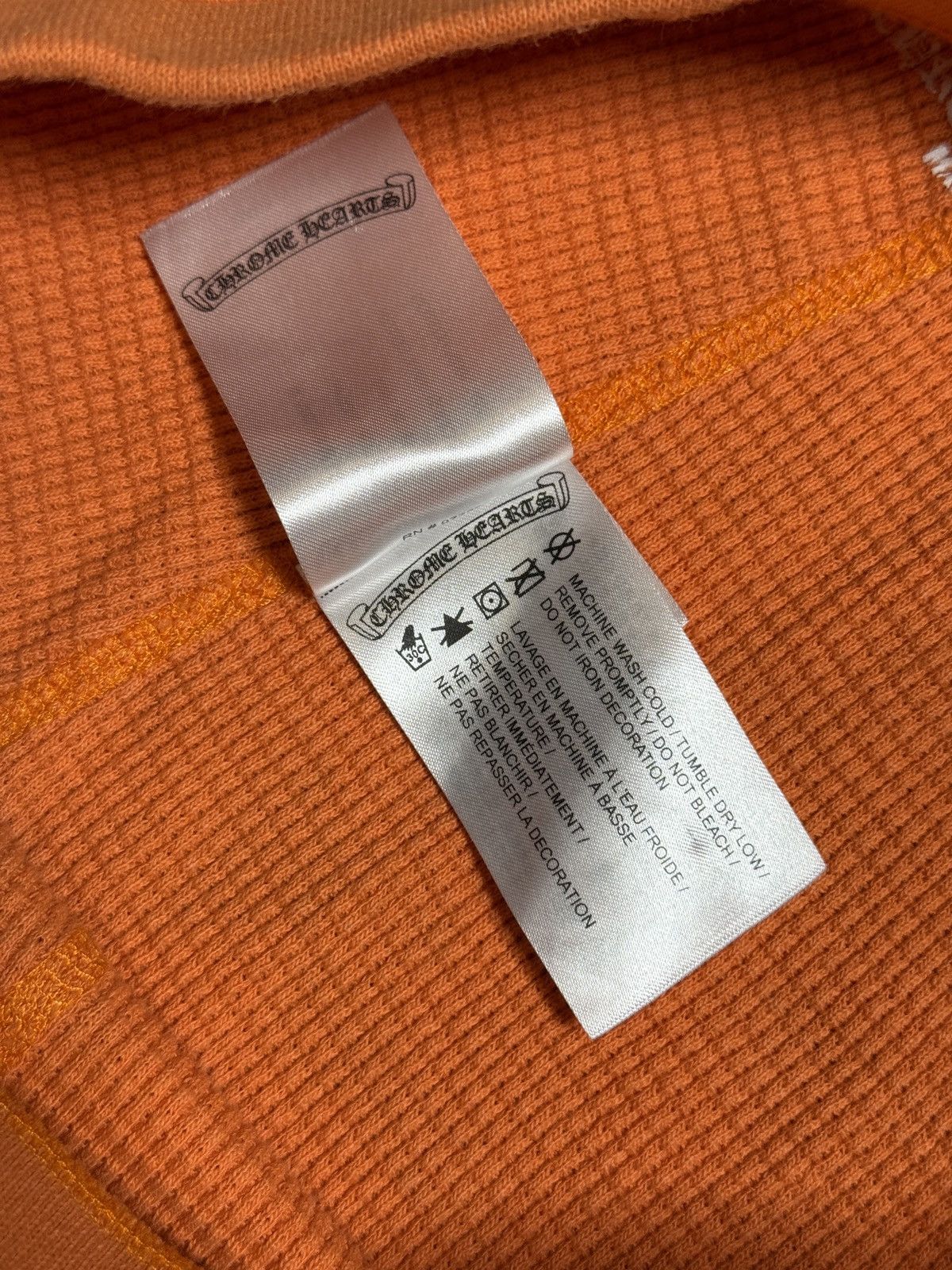 Chrome Hearts Chrome Hearts Orange Matty Boy Thermal Shorts Size 28" / US 6 / IT 42 - 7 Thumbnail