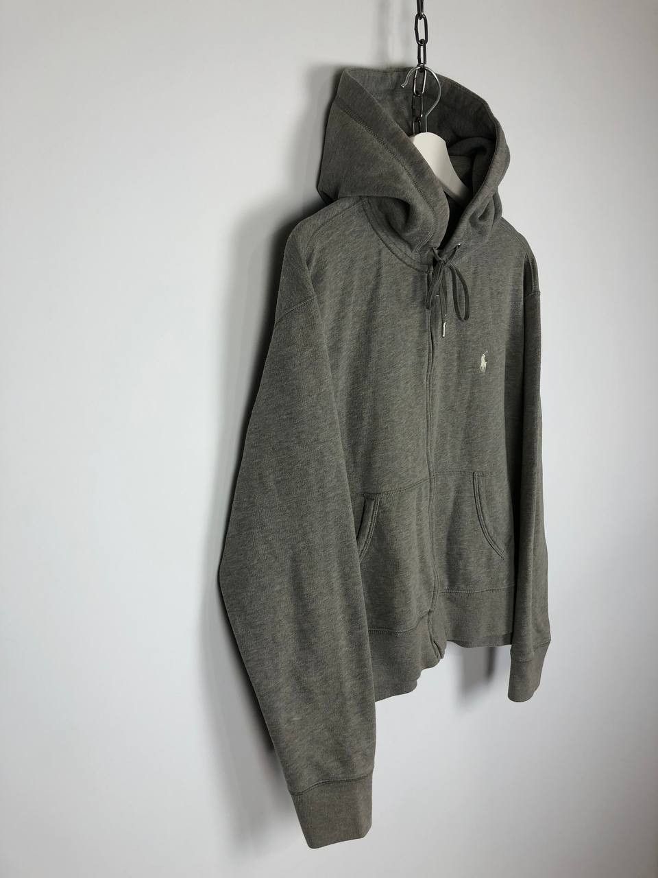 Polo Ralph Lauren Polo Ralph Lauren Zip Hoodie Gray Small Logo size L Size US L / EU 52-54 / 3 - 5 Thumbnail