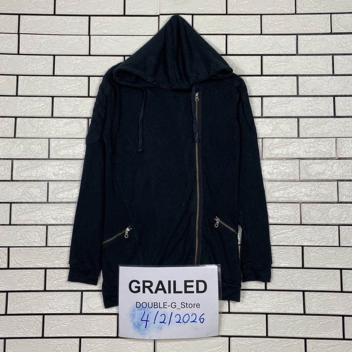 Japanese Brand 📌Vintage Zipper Hoodie Shearling Azul Issey Miyake Size US S / EU 44-46 / 1 - 1 Thumbnail