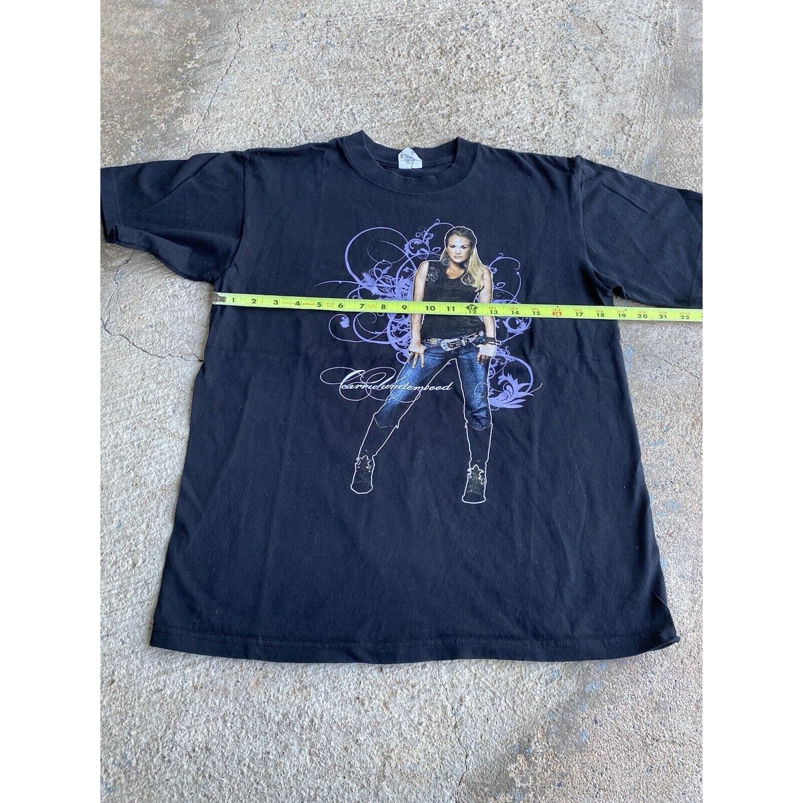 Anvil Vintage Y2K 2008 Carrie Underwood Carnival Ride Shirt Size US M / EU 48-50 / 2 - 8 Thumbnail
