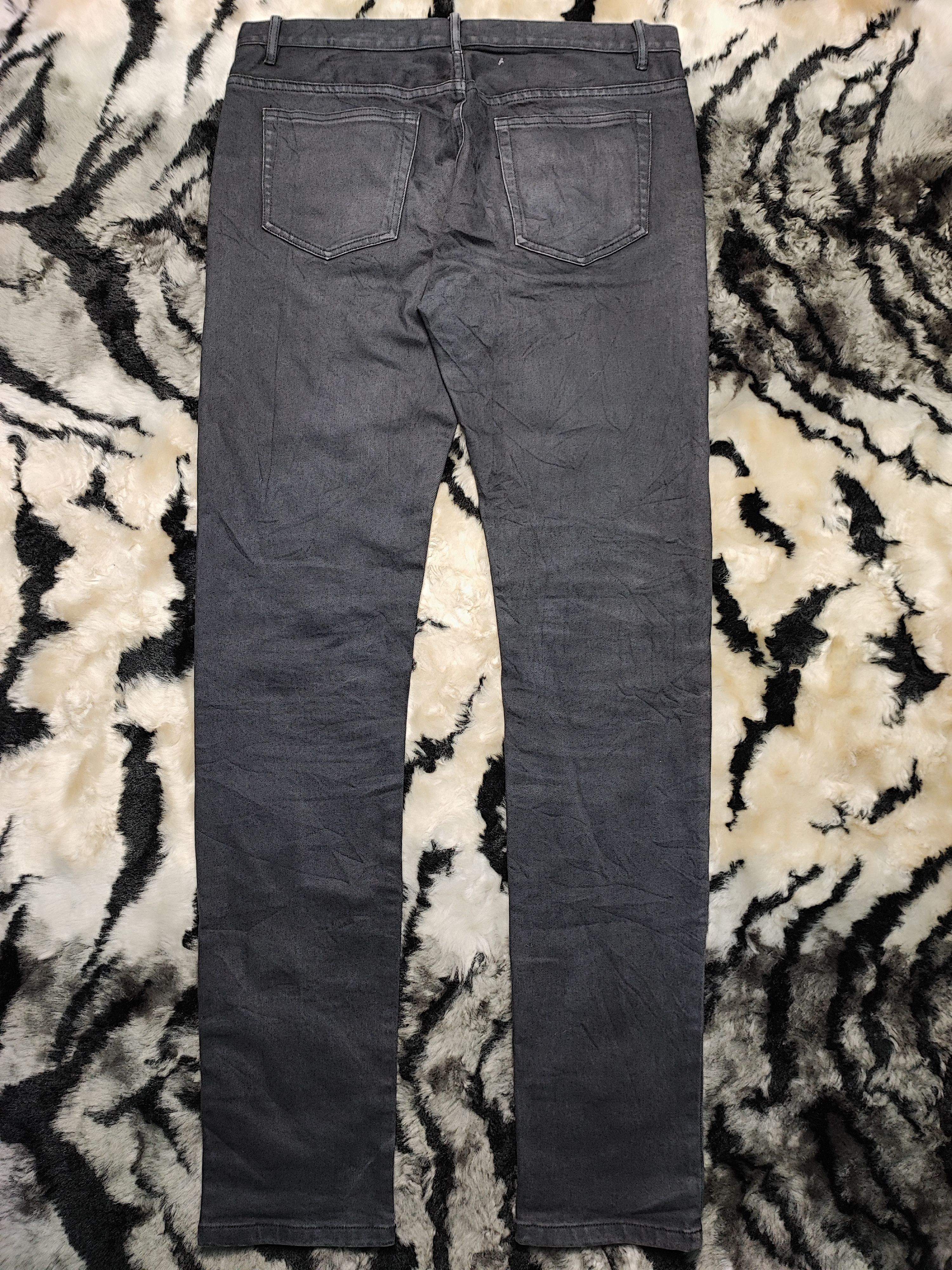 A.P.C. × JJJJound APC Petit Standard Black Jeans 32 Size US 32 / EU 48 - 7 Thumbnail