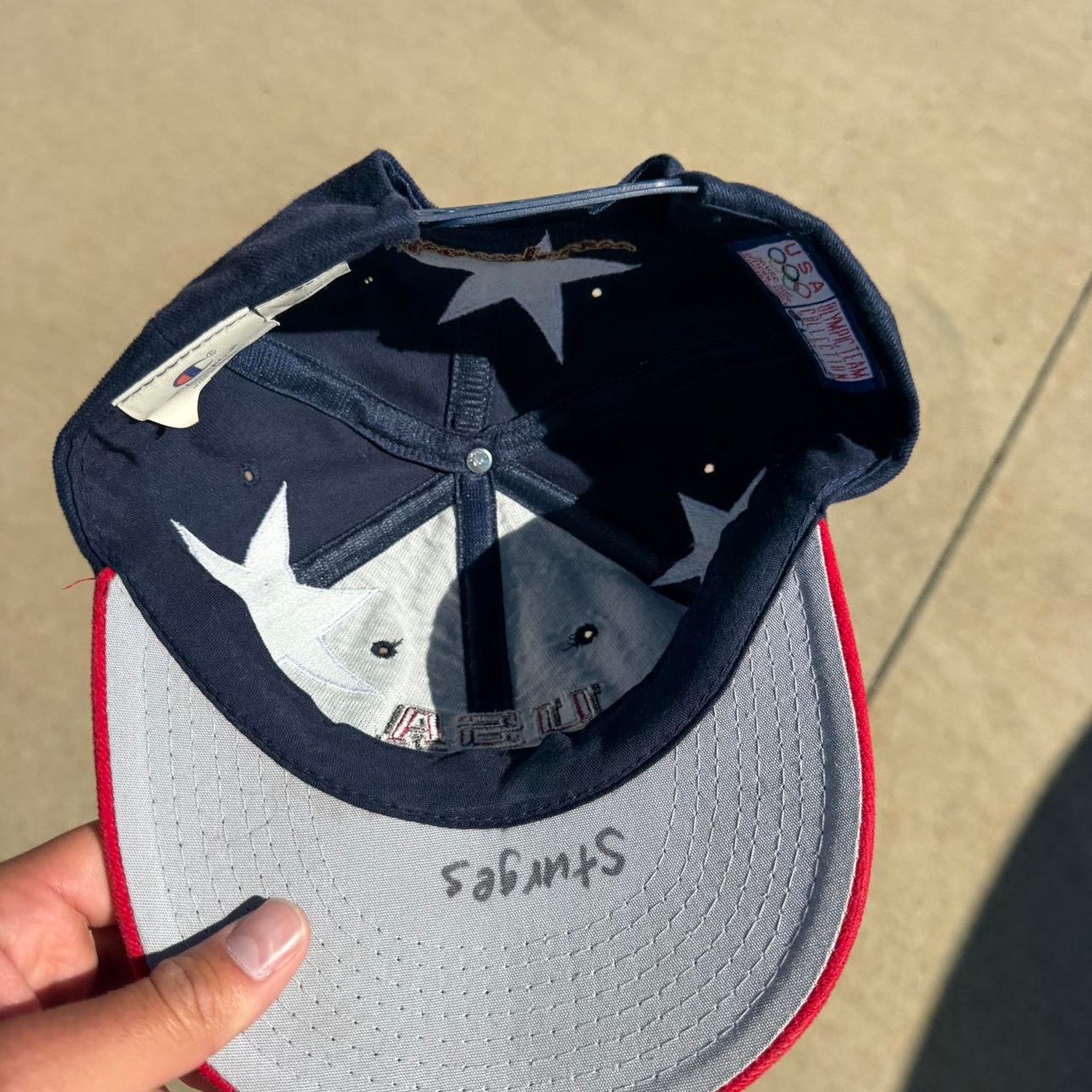 Champion Vintage Champion 1996 Atlanta Olympics Snapback Size ONE SIZE - 4 Thumbnail