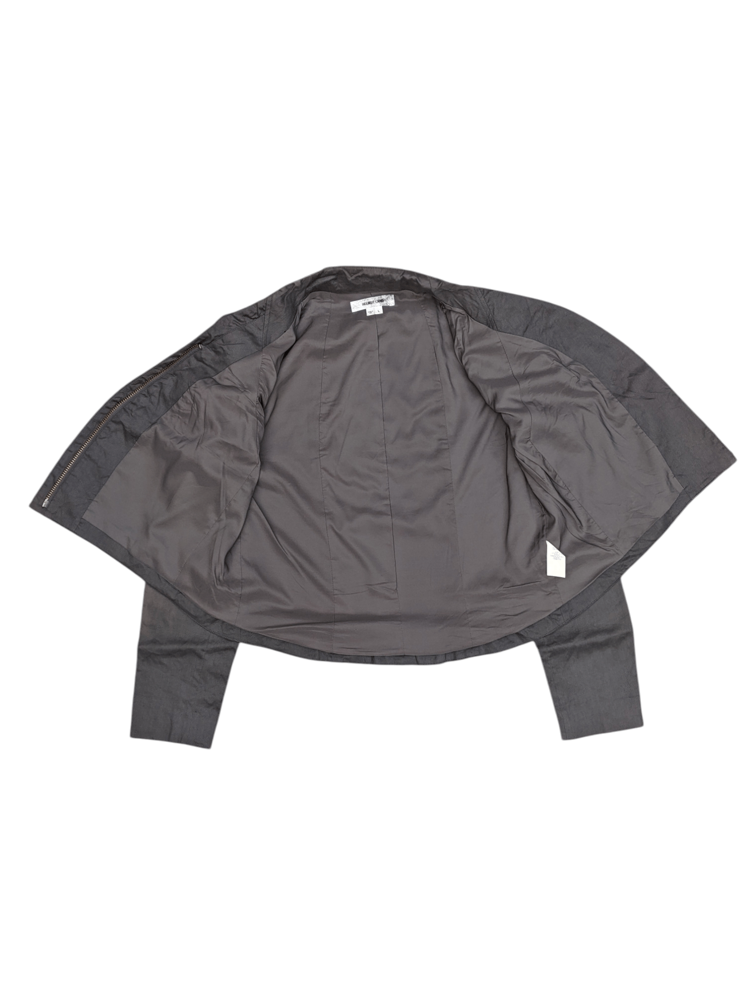 Helmut Lang Helmut Lang Asymmetric Zip Jacket Size L / US 10 / IT 46 - 3 Thumbnail
