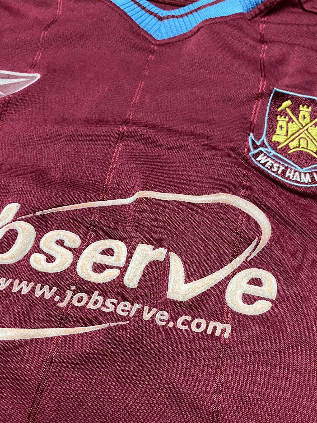 Reebok × Vintage West ham United Reebok vintage rare soccer jersey Size US S / EU 44-46 / 1 - 8 Thumbnail