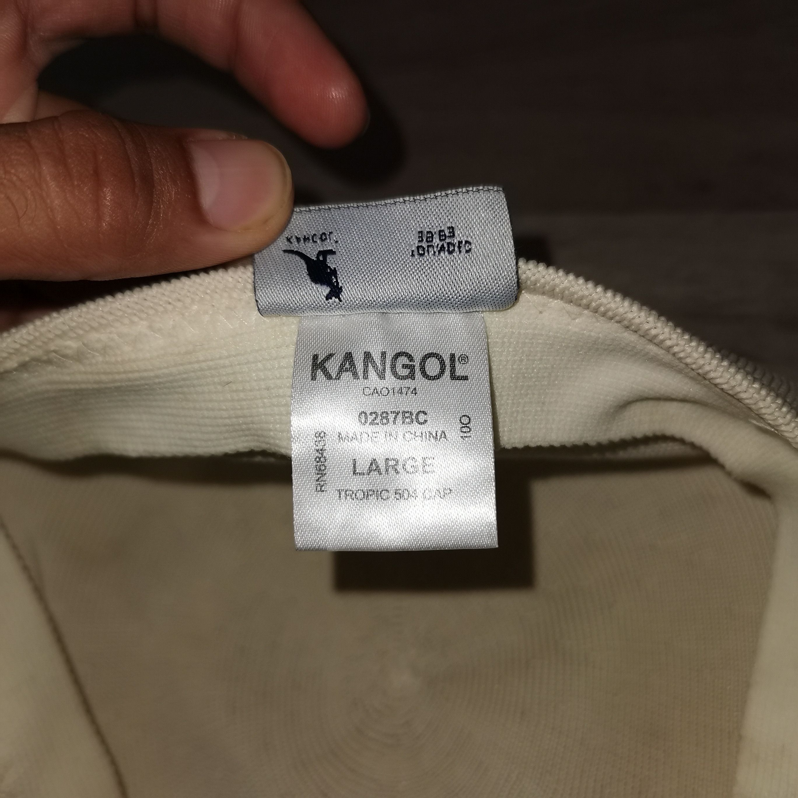 Kangol Béret Kangol hat tropic 504 blanc Size ONE SIZE - 12 Thumbnail