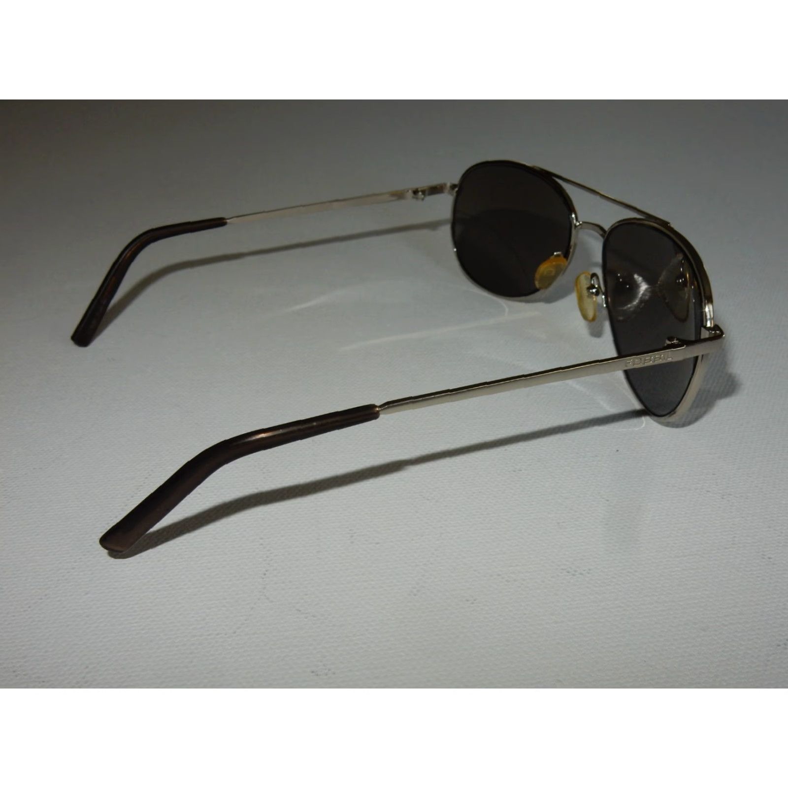Fossil VINTAGE Fossil Sunglasses Women 58mm Silver Pilot 135 MS3833 040 Size ONE SIZE - 3 Thumbnail