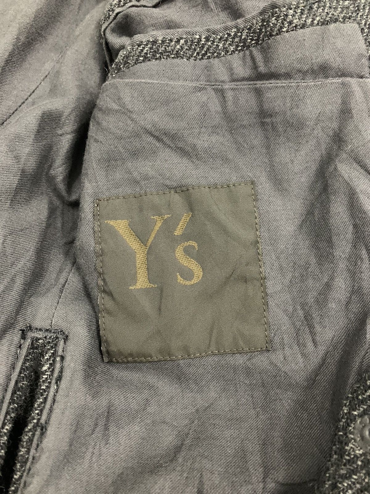 Yohji Yamamoto Vintage Y's by Yohji Yamamoto Gabardine Belted Wool Coat Size US M / EU 48-50 / 2 - 21 Thumbnail