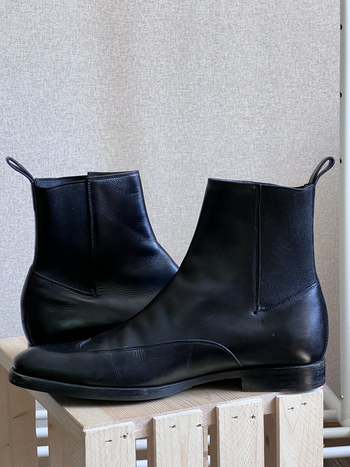 Gucci Gucci Leather Black Chelsea Boots size us 7.5 Size US 7.5 / EU 40-41 - 10 Thumbnail