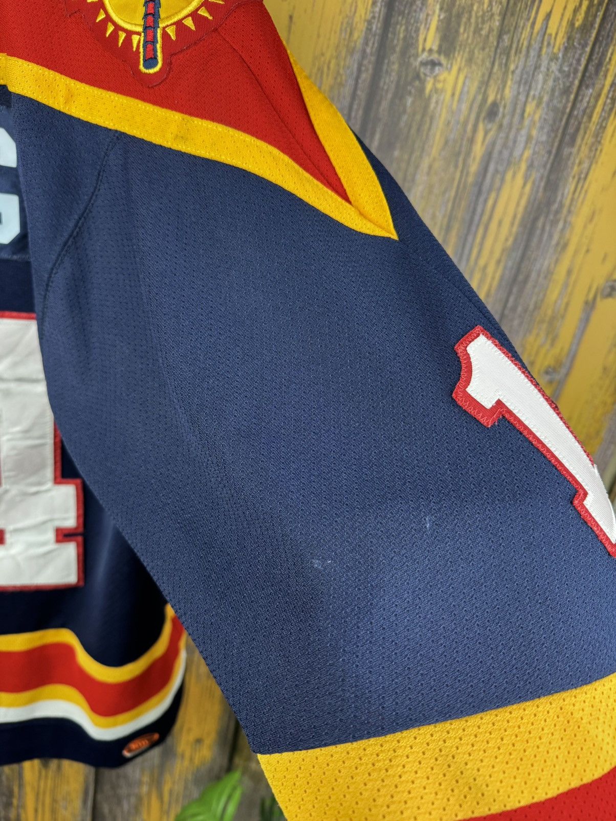 Koho KONO Florida Panthers Broken Stick #14 Hockey T-shirt Size US M / EU 48-50 / 2 - 20 Thumbnail