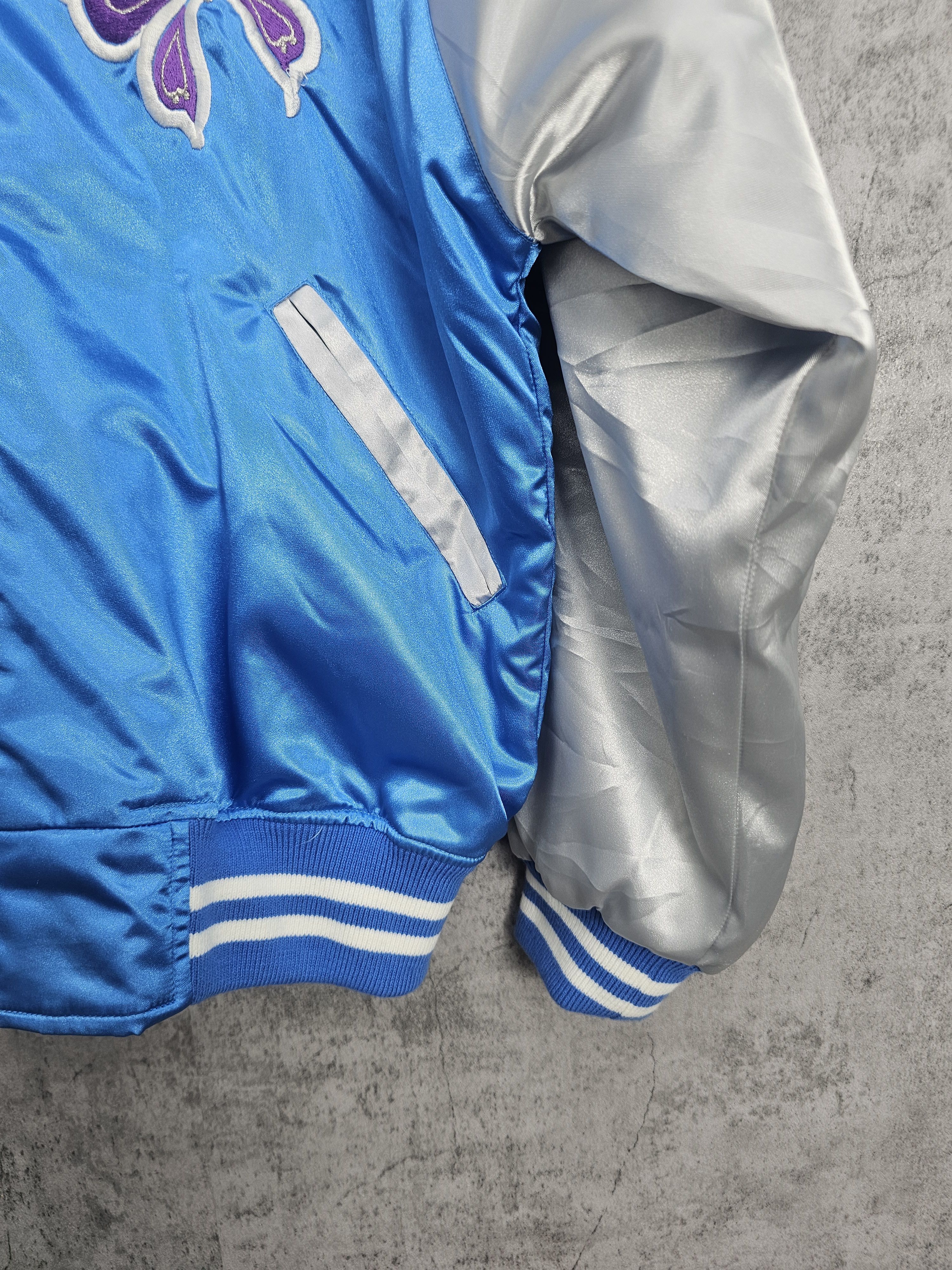 Other Sukajan Yokosuka Butterfly Embroider Varsity Jacket J0001 Size US M / EU 48-50 / 2 - 6 Thumbnail
