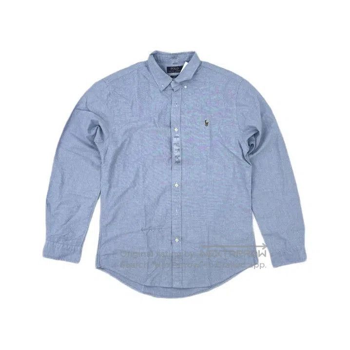 Polo Ralph Lauren Polo Ralph Lauren Solid Logo Embroidered Long Sleeve Shirt. Size US L / EU 52-54 / 3 - 2 Thumbnail