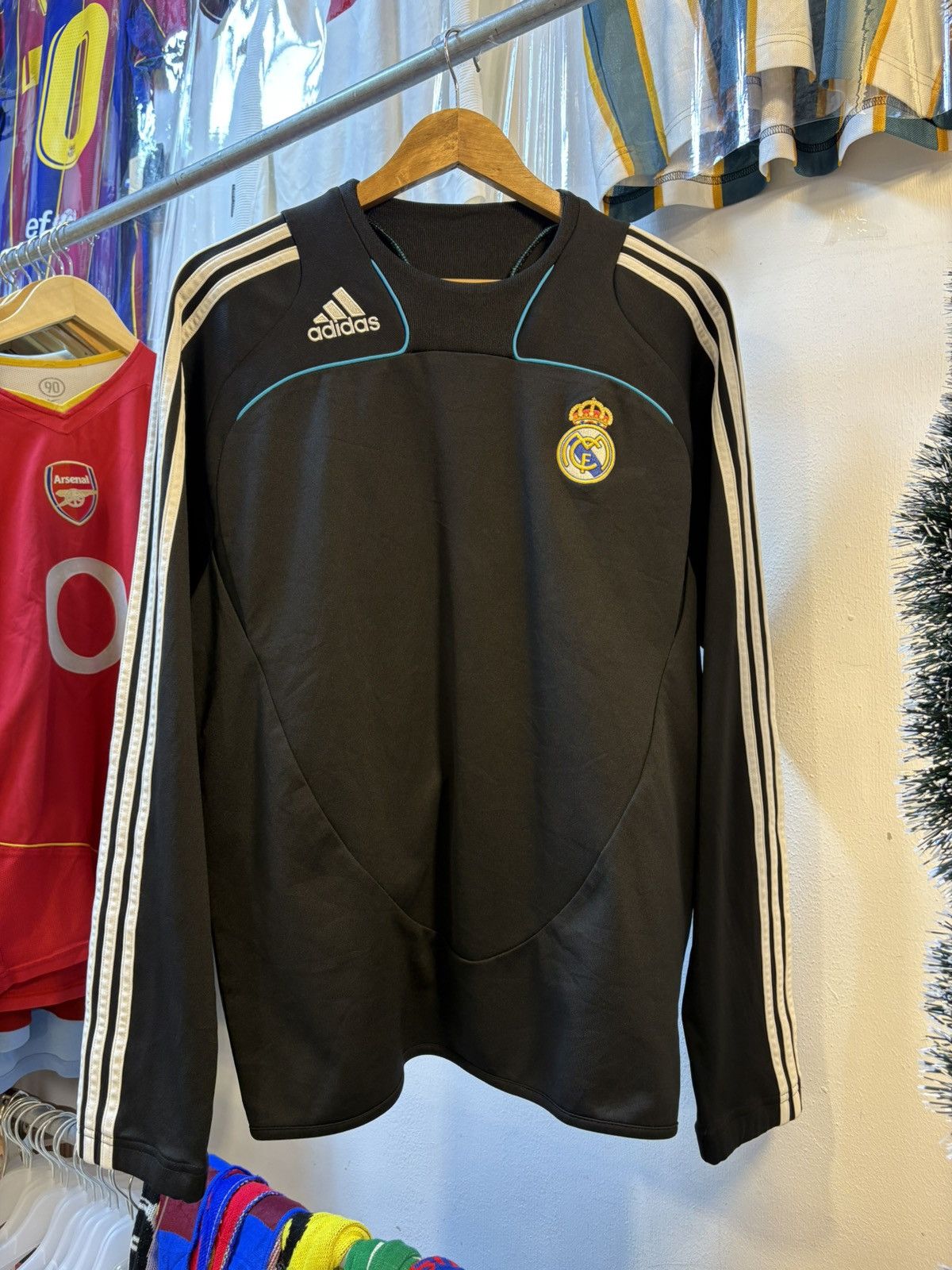 Adidas Vintage Y2K Real Madrid CF Tracksuit Size US L / EU 52-54 / 3 - 1 Thumbnail