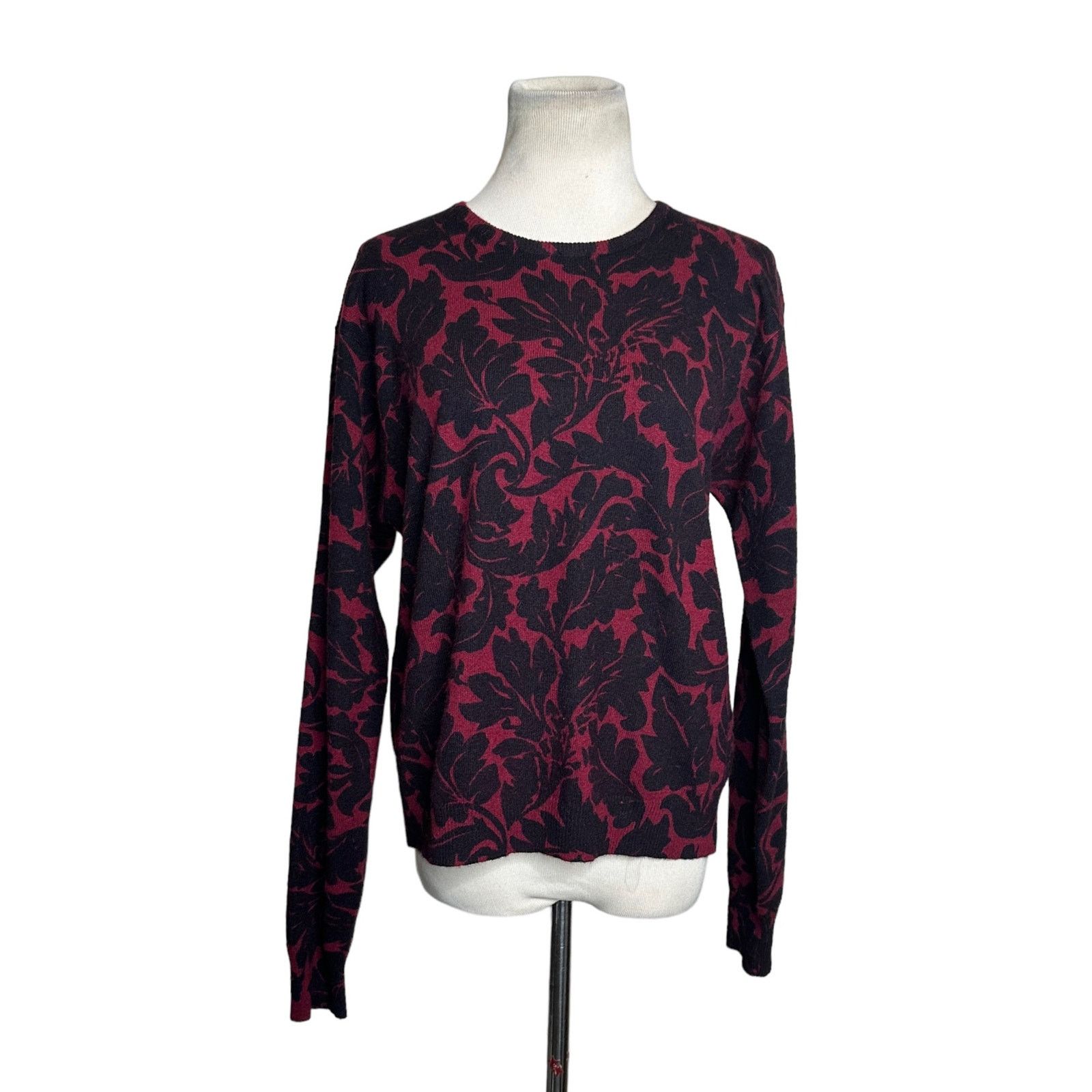 Jones New York Jones New York floral long sleeves sweater size Large Size L / US 10 / IT 46 - 1 Thumbnail