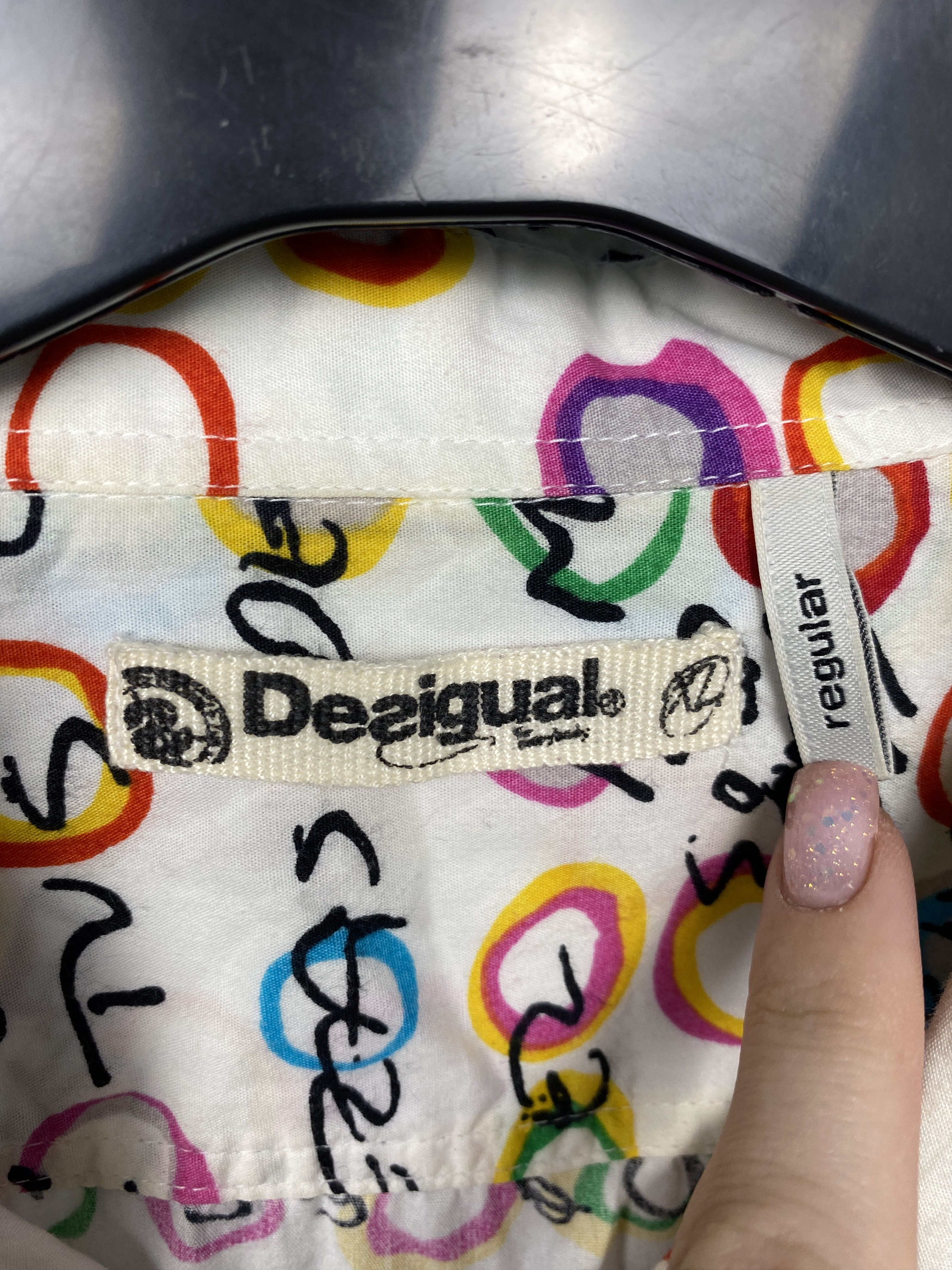 Desigual Desigual Vintage Mens Long Sleeve Shirt Size US XL / EU 56 / 4 - 3 Thumbnail