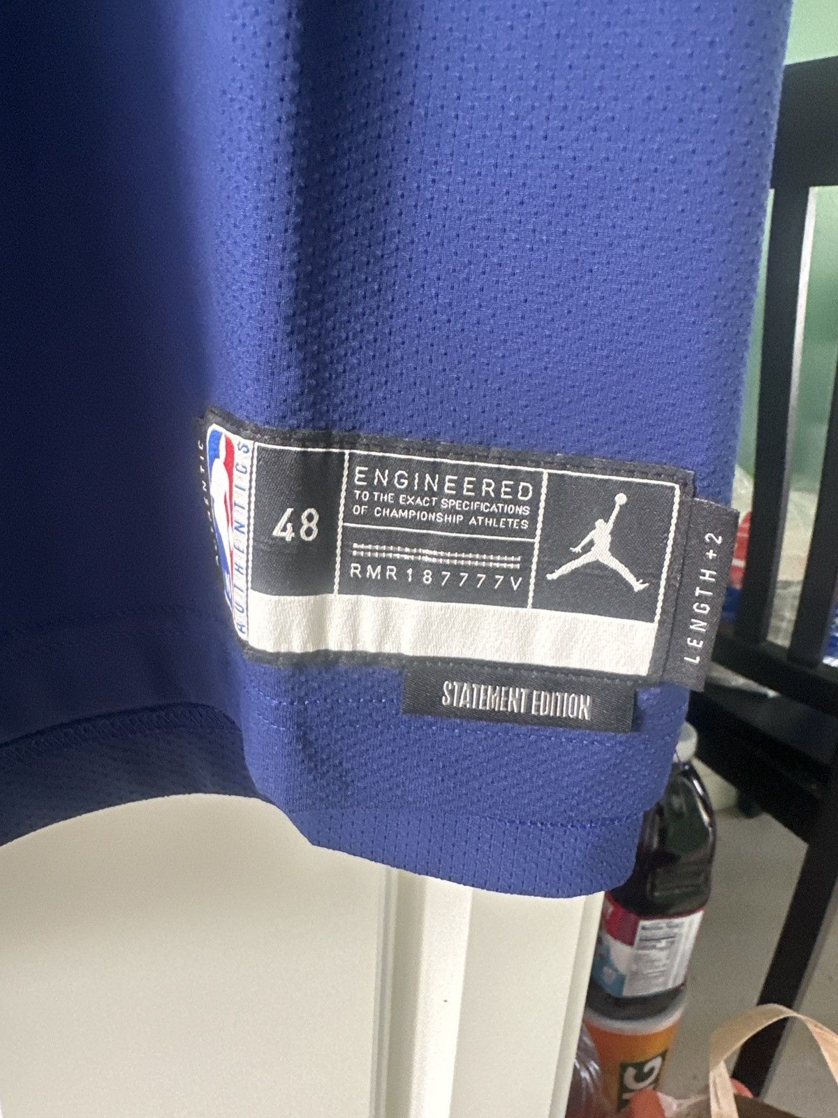 Jordan Brand Warriors Stephen Curry Statement Edition Jersey Sz Small Size US L / EU 52-54 / 3 - 2 Thumbnail