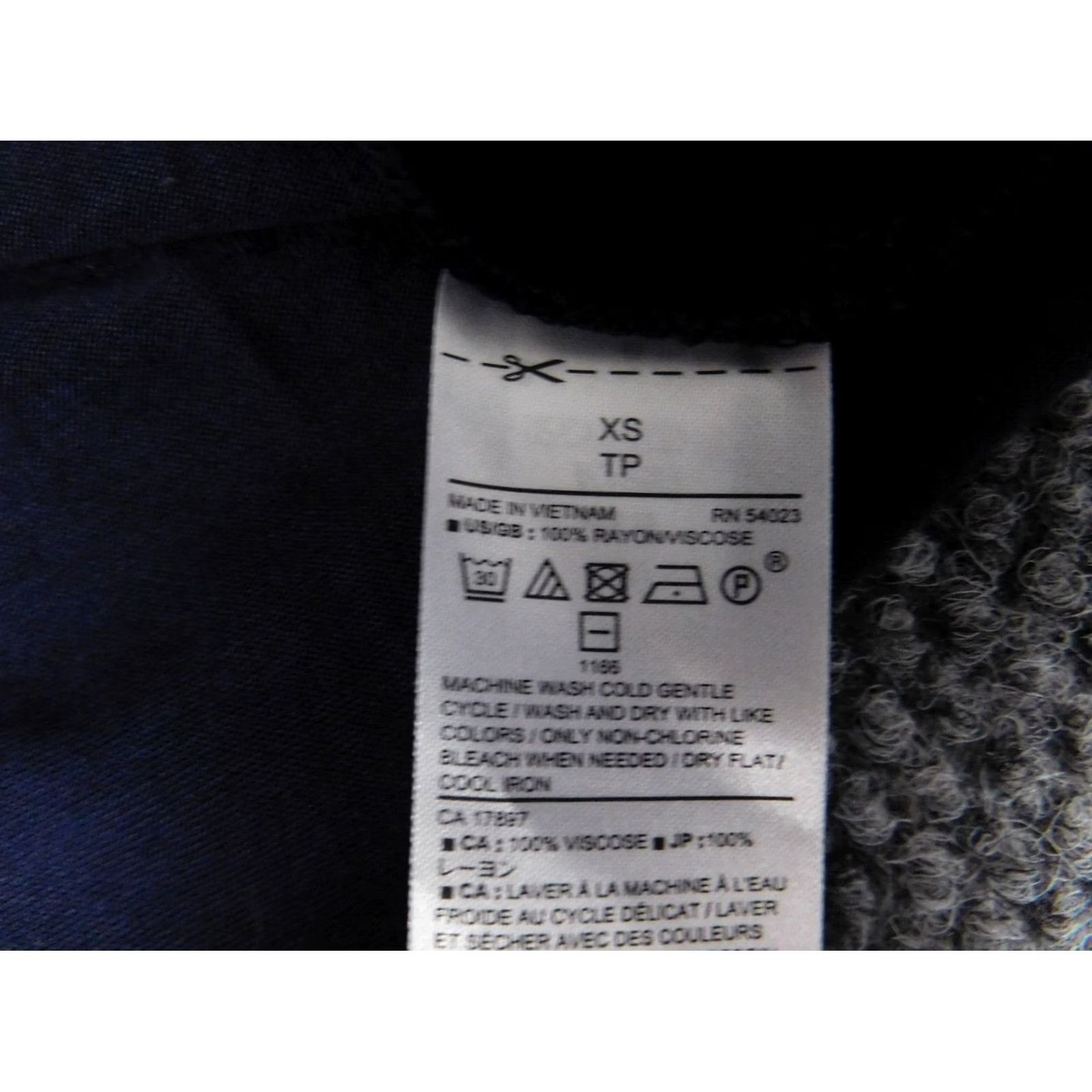 Banana Republic Banana Republic Blouse Womens XS Blue Crew Neck Sleeveless Rayon Stretch Pullover Casual Top Tank Regular Size XS / US 0-2 / IT 36-38 - 7 Thumbnail