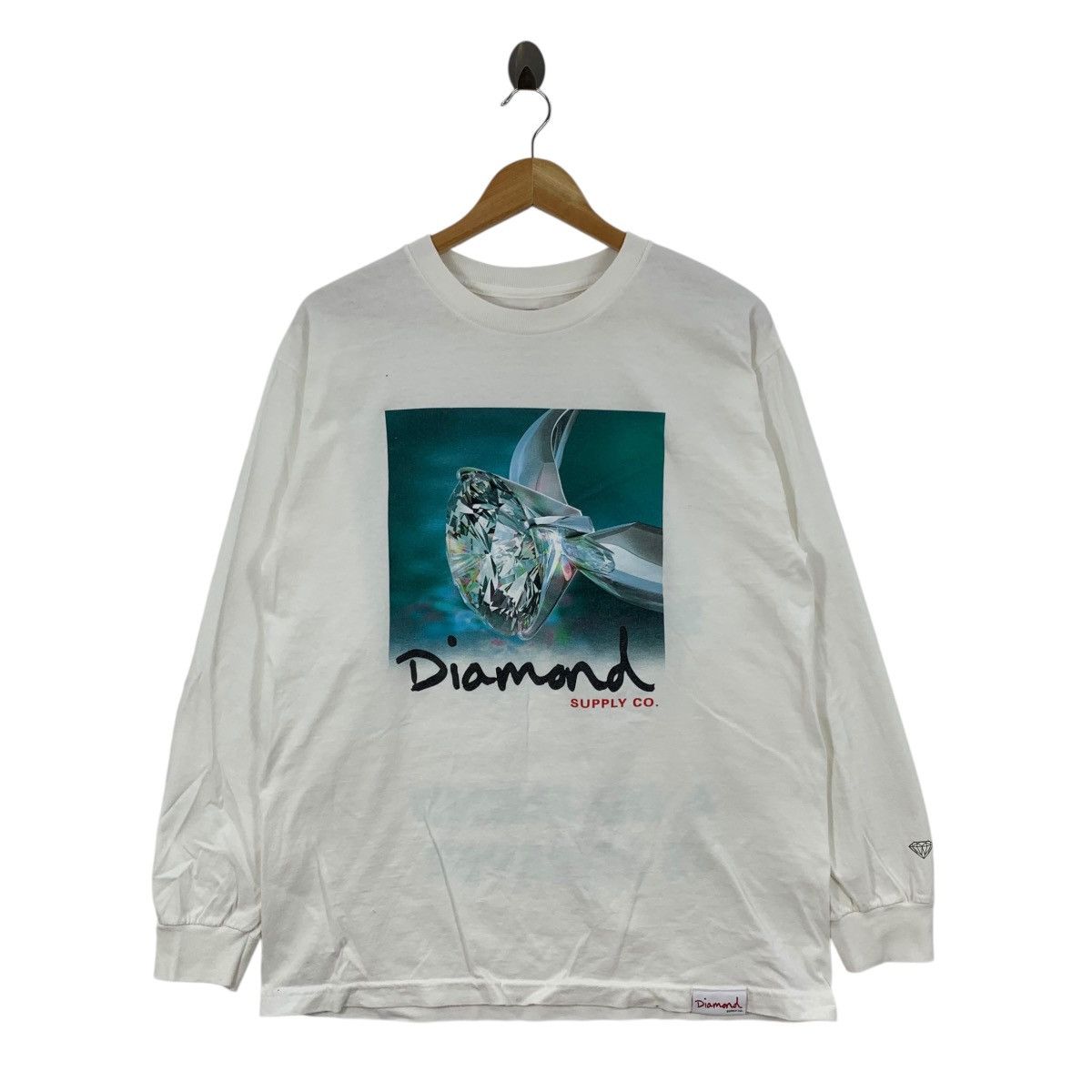 Diamond Supply Co. DIAMOND SUPPLY CO Get Something Clever A Diamong Tshirt Size US L / EU 52-54 / 3 - 1 Thumbnail