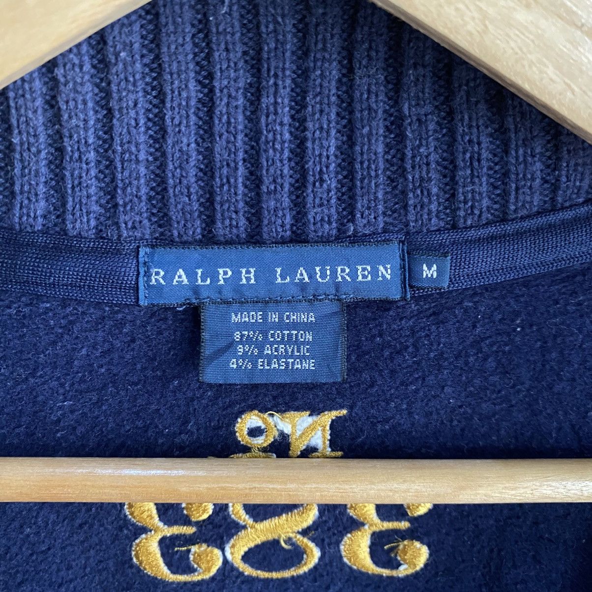 Ralph Lauren Ralph Lauren Equestrian Horse Blue 383 Big Pony Toggle Sweat Size M / US 6-8 / IT 42-44 - 12 Thumbnail